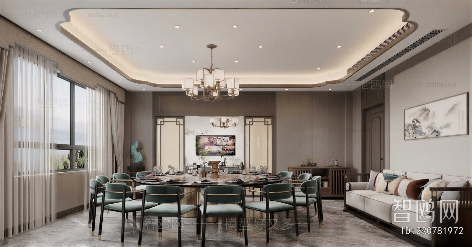 New Chinese Style Restaurant Box