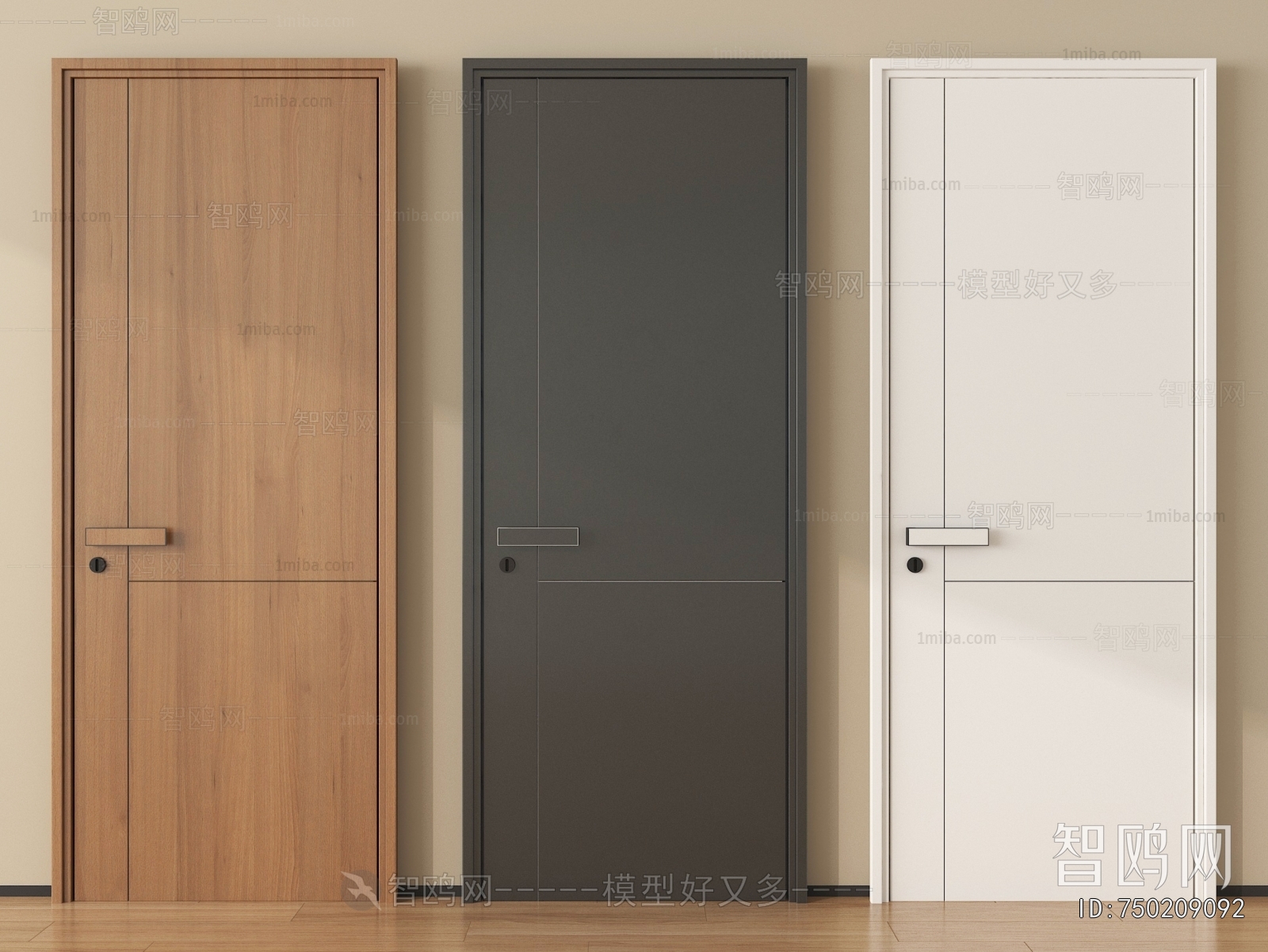 Modern Single Door