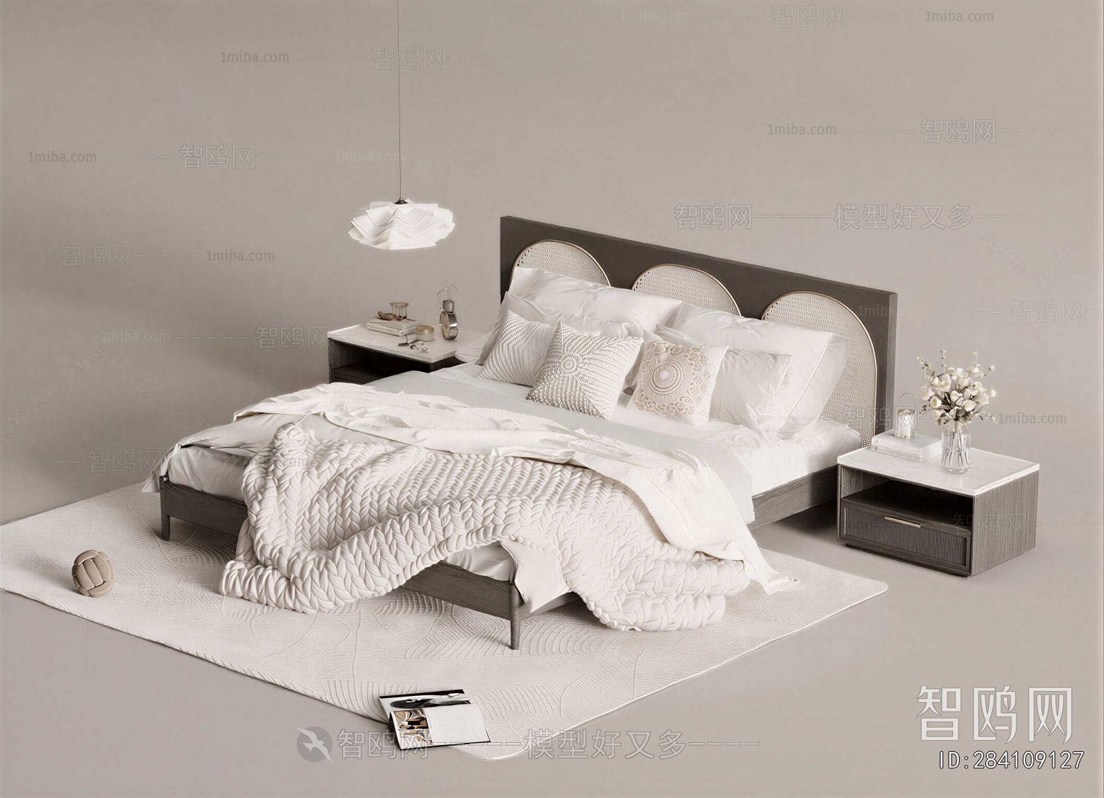 French Style Double Bed