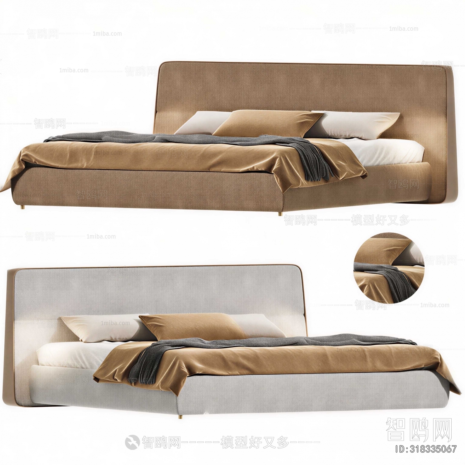 Modern Double Bed