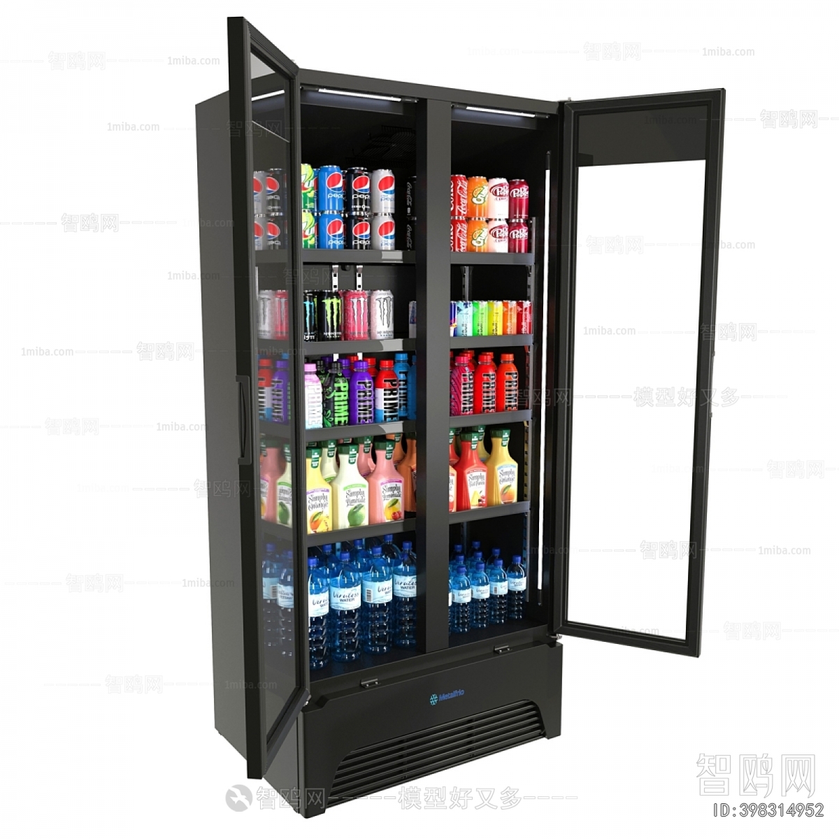 Modern Refrigerator Freezer