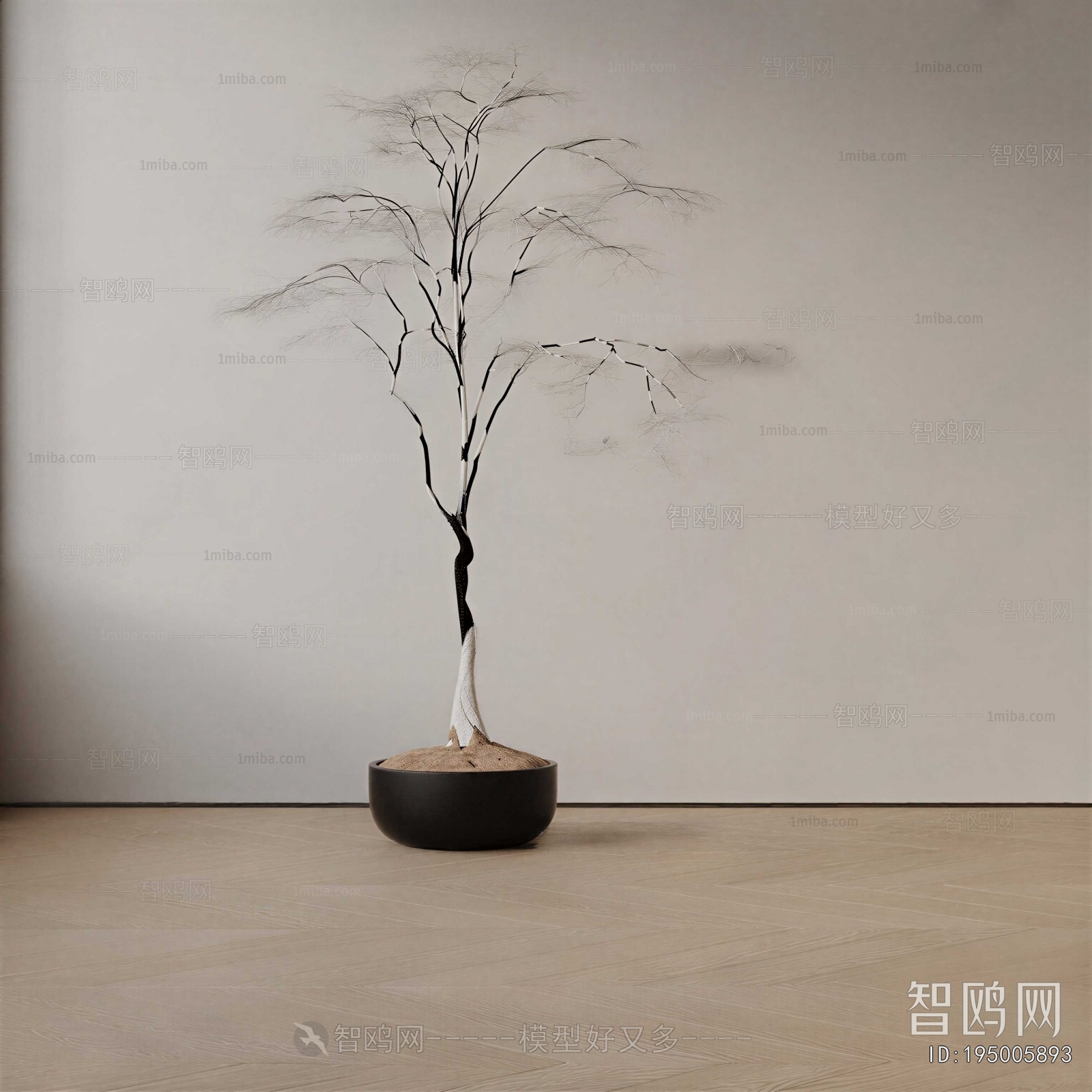 Modern Ground Green Plant Potted Plants