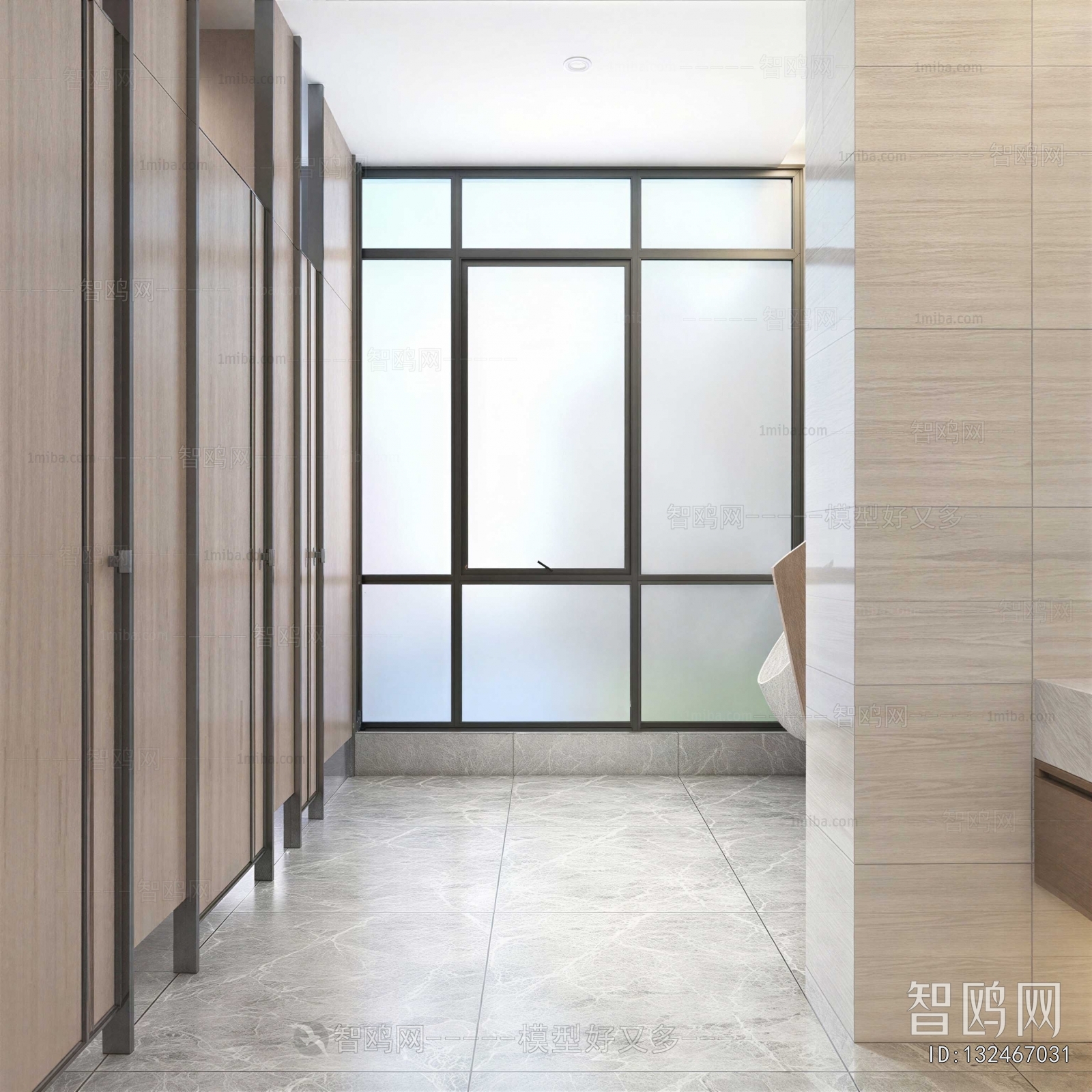 Modern Public Toilet