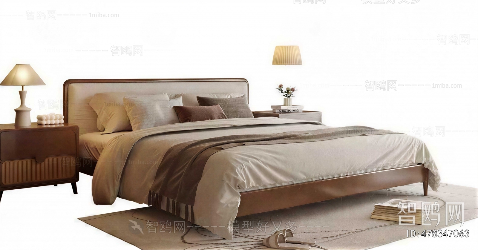 Modern Double Bed