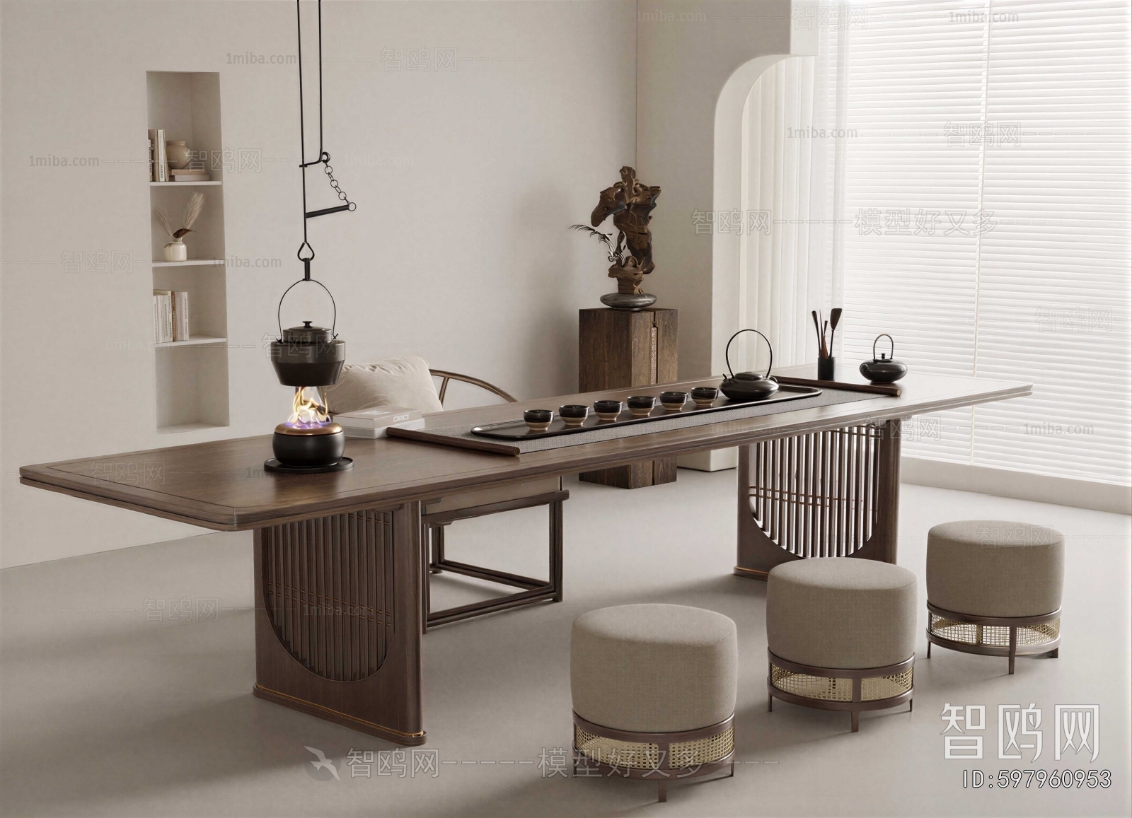 New Chinese Style Tea Tables And Chairs