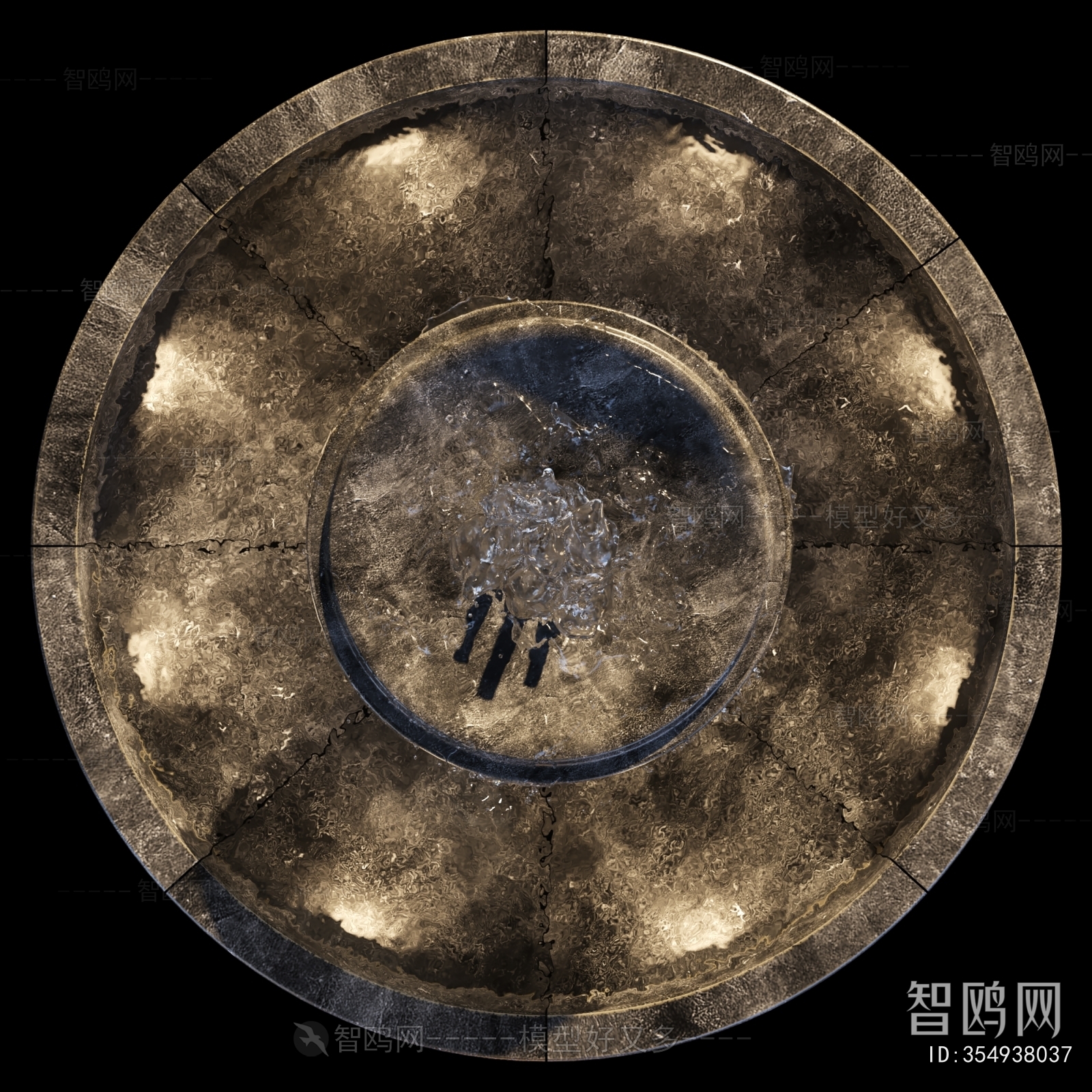 Modern Rockery Waterscape