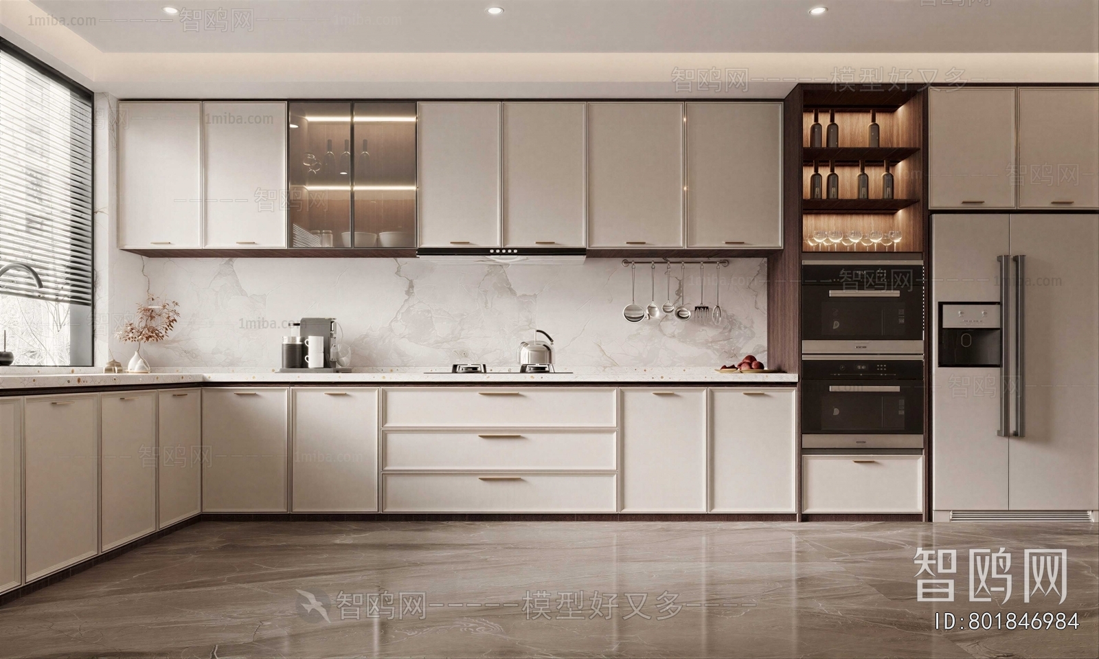 New Chinese Style The Kitchen