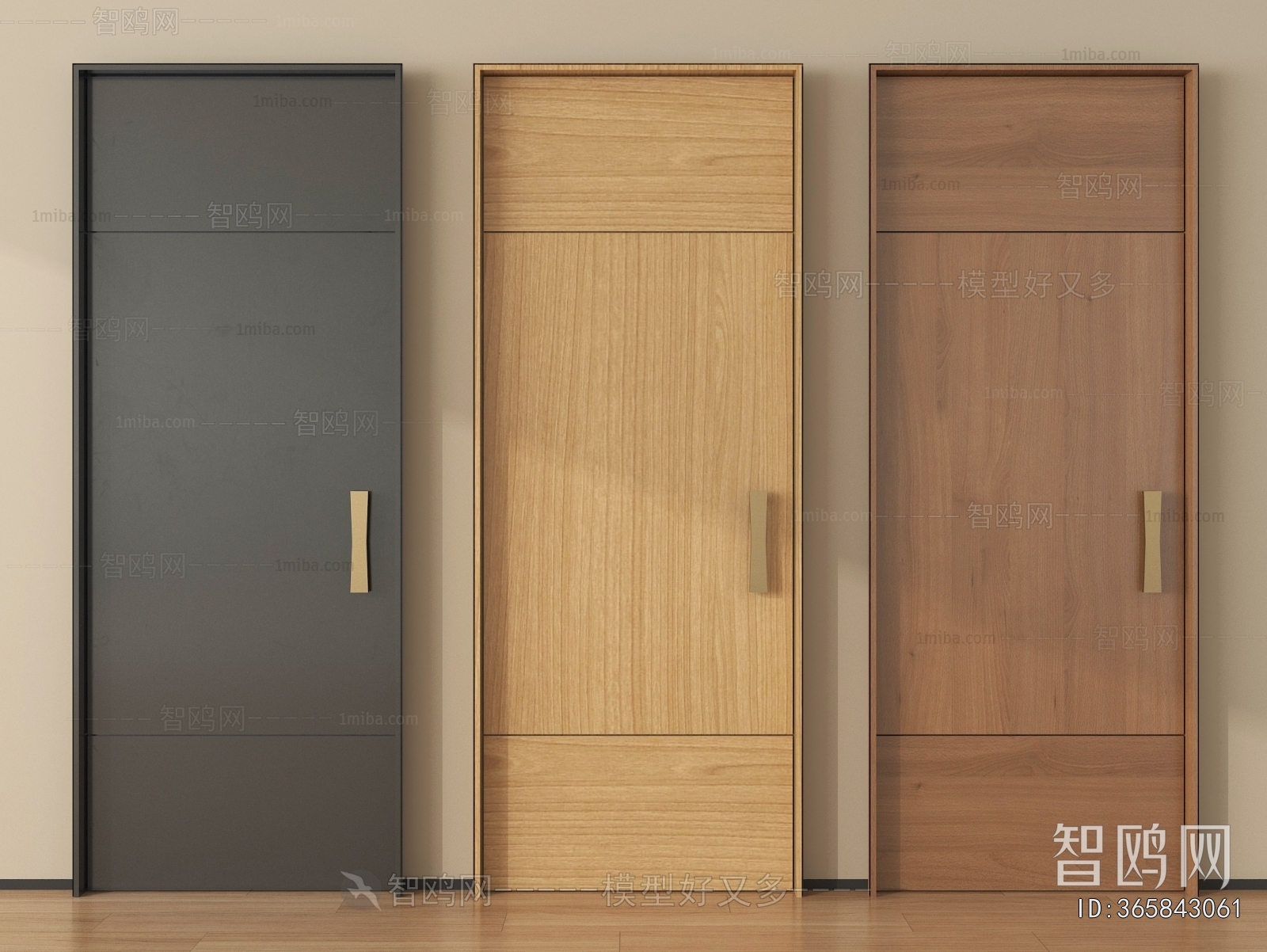 Modern Single Door
