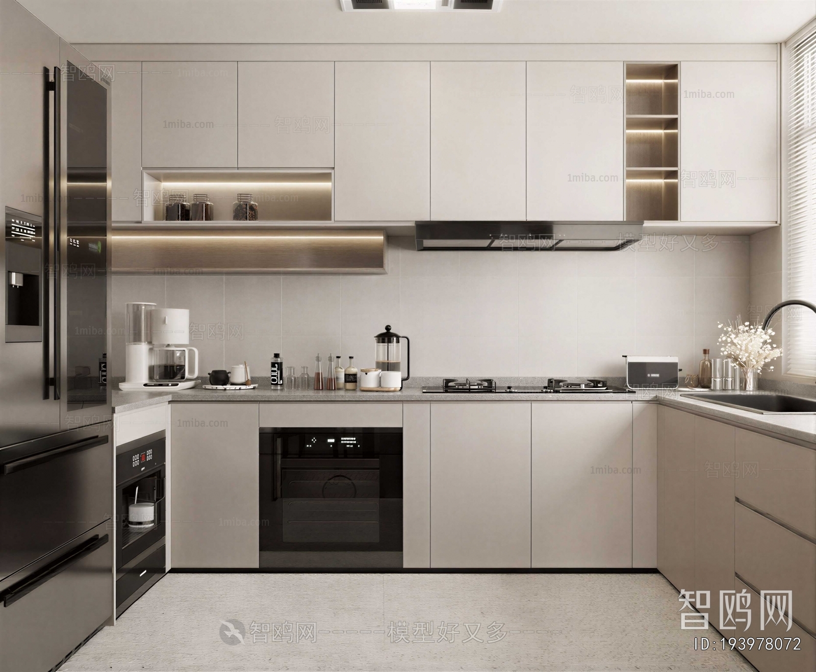 Modern The Kitchen