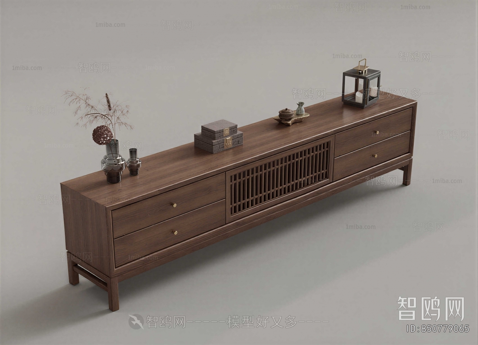 New Chinese Style TV Cabinet