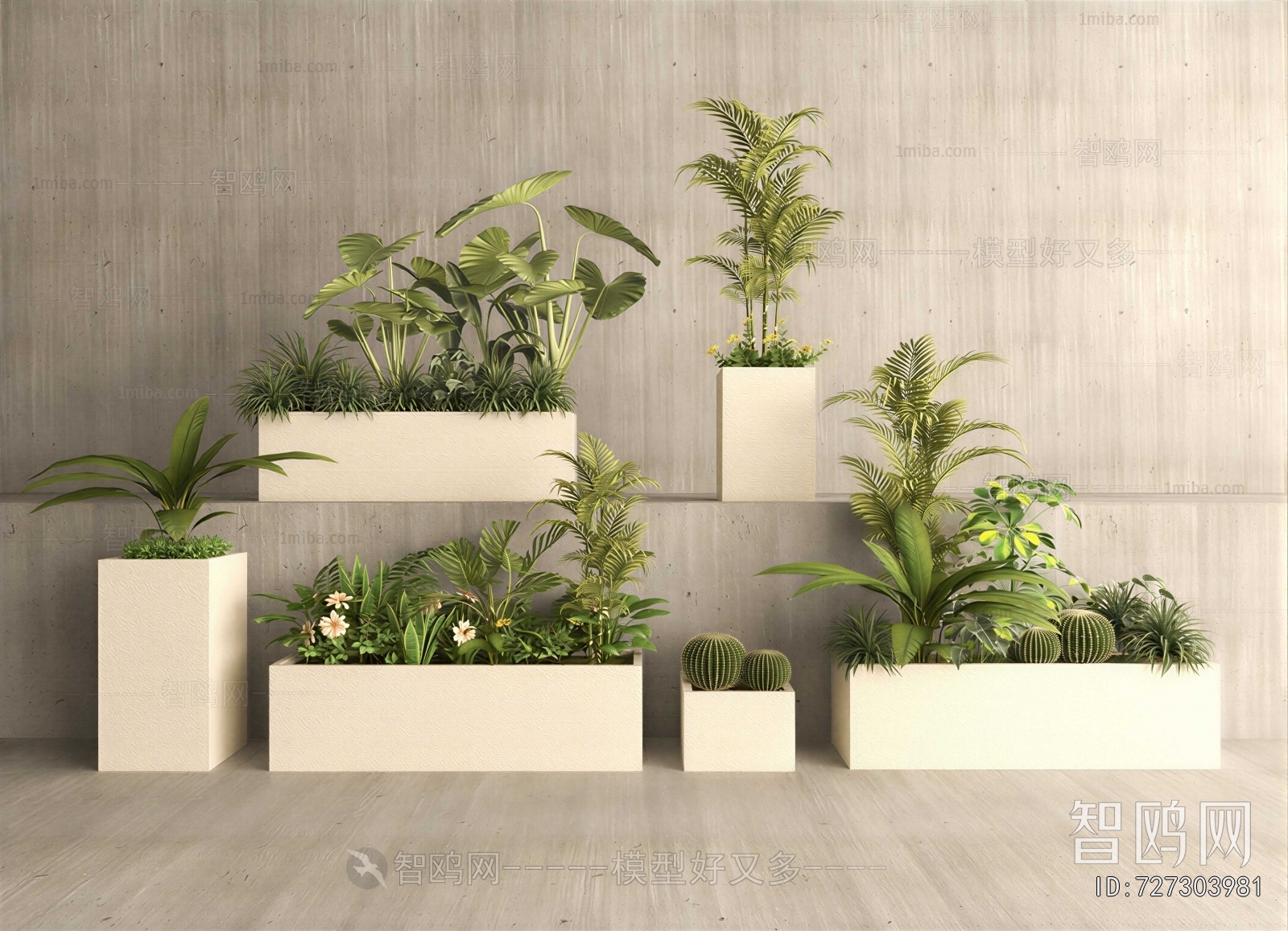 Modern Flower Bed, Flower Bowl, Flower Box