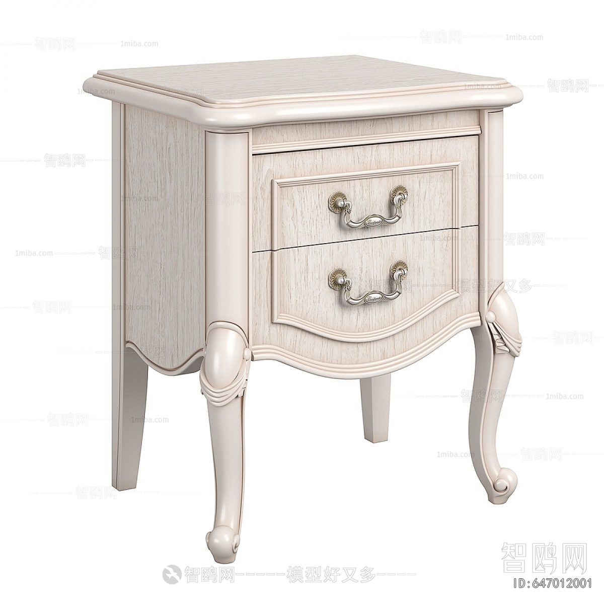 European Style Bedside Cupboard