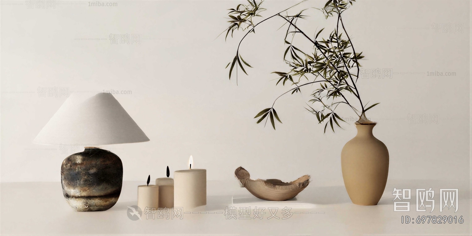 Wabi-sabi Style Decorative Set