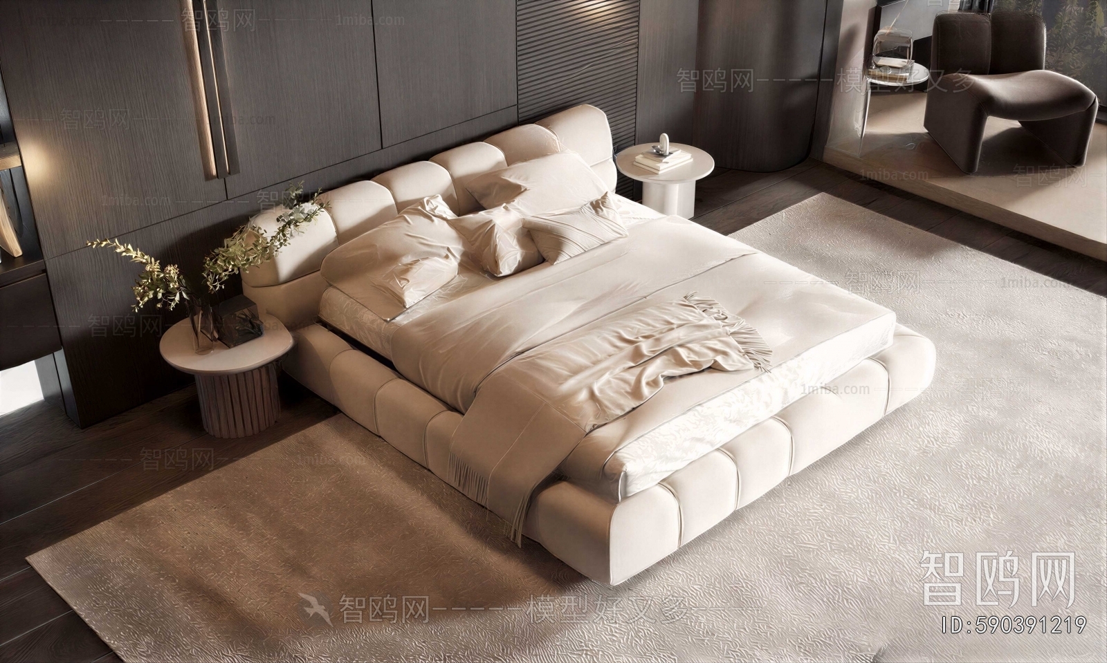 Modern Double Bed