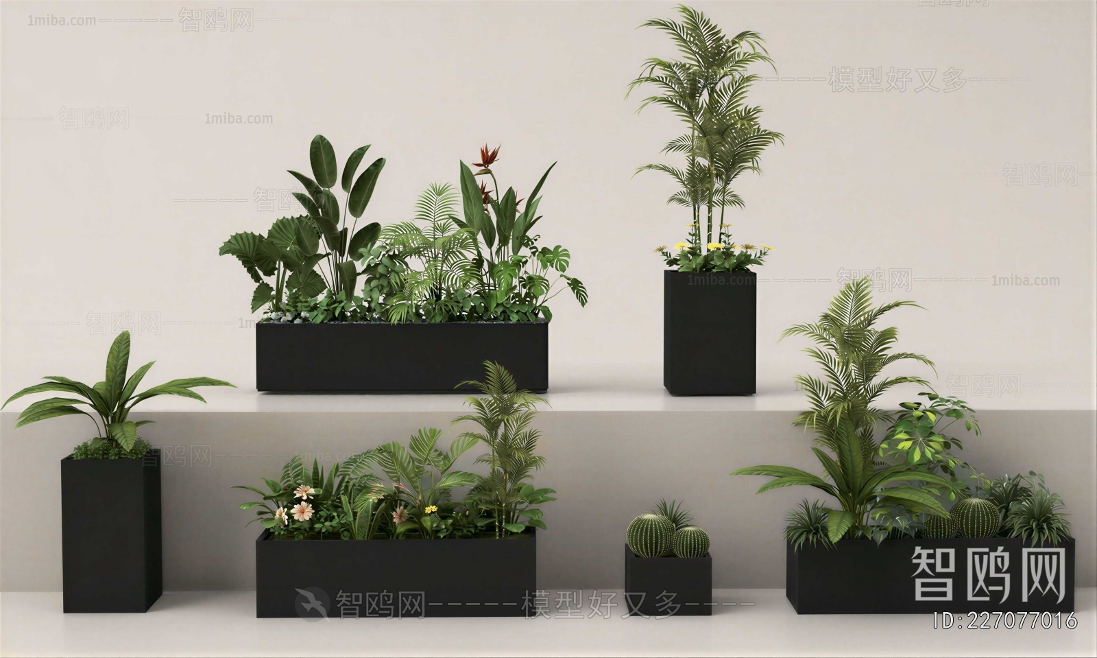 Modern Flower Bed, Flower Bowl, Flower Box