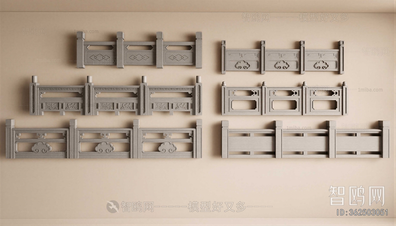 New Chinese Style Guardrail