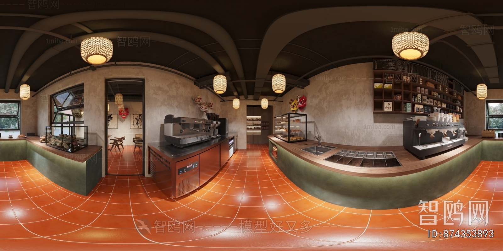 Wabi-sabi Style Cafe