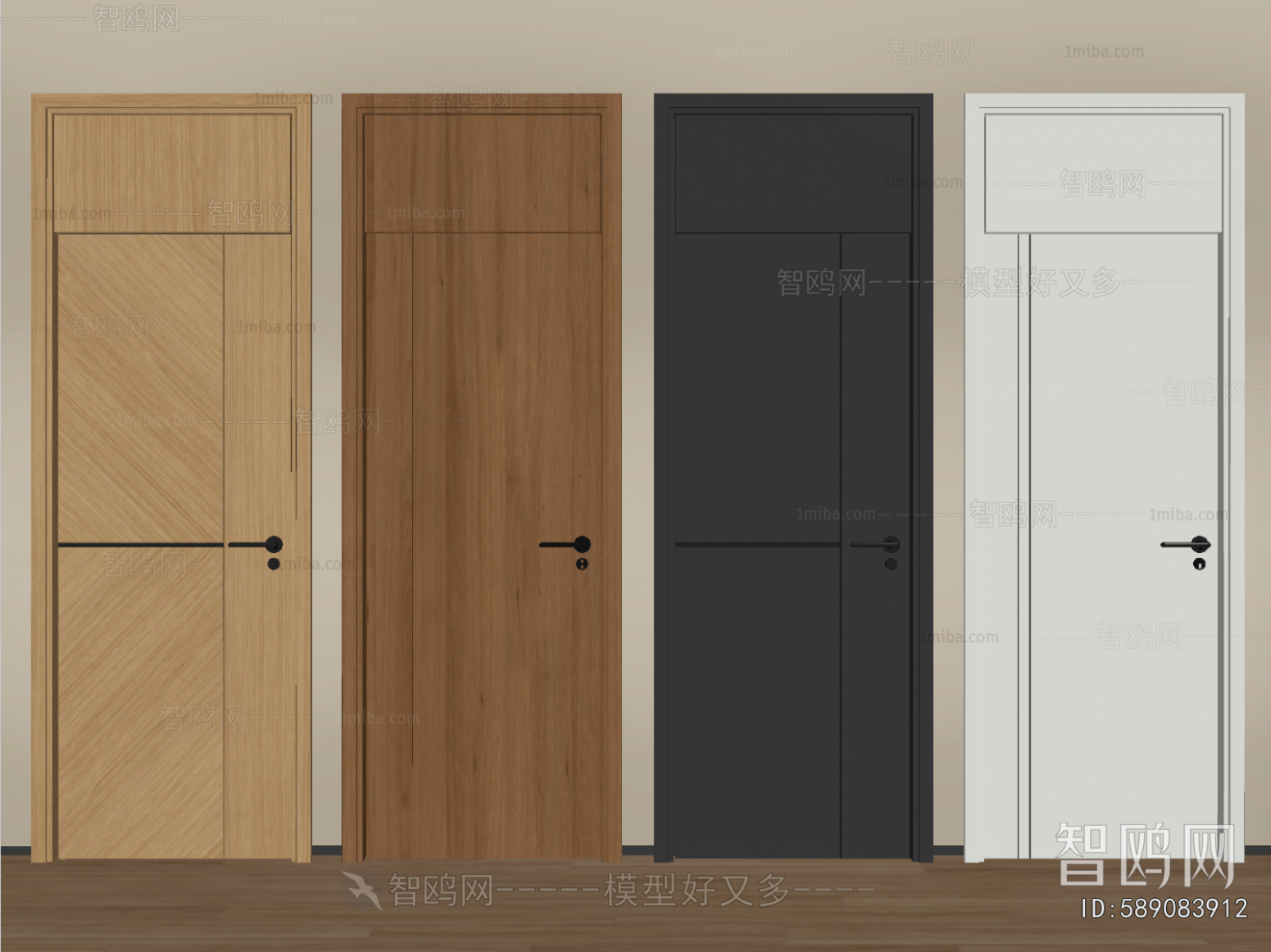 Modern Single Door