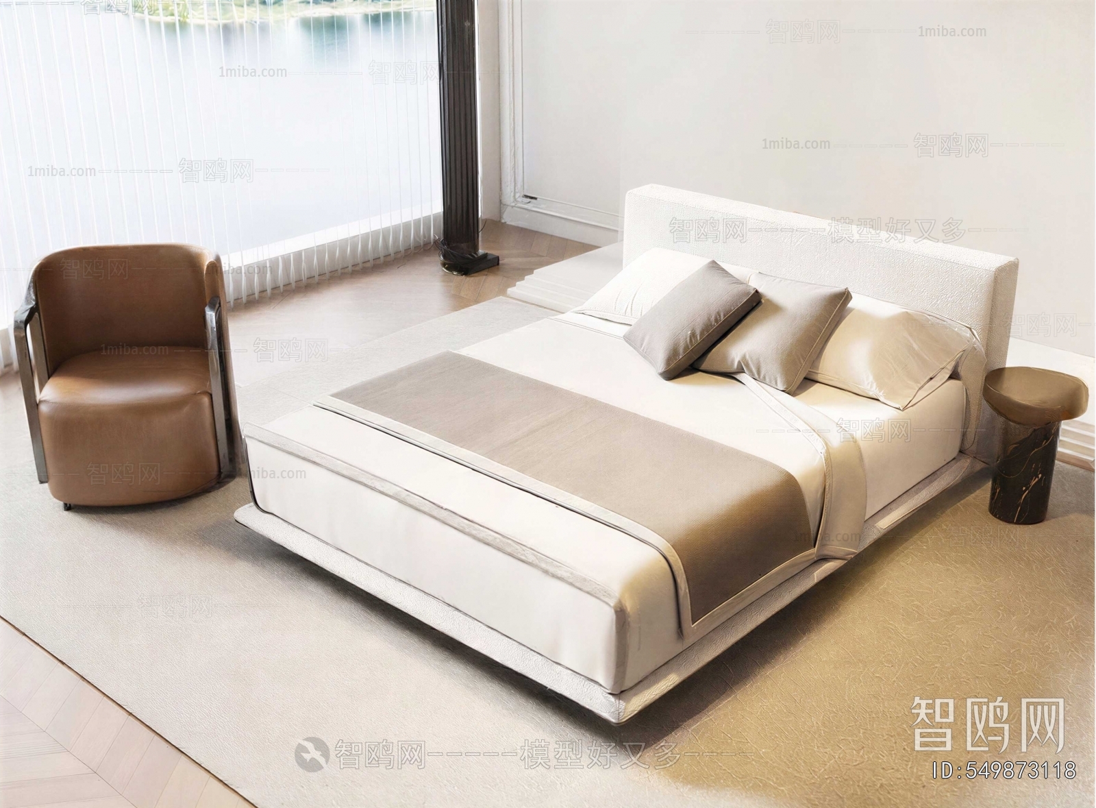 Modern Double Bed