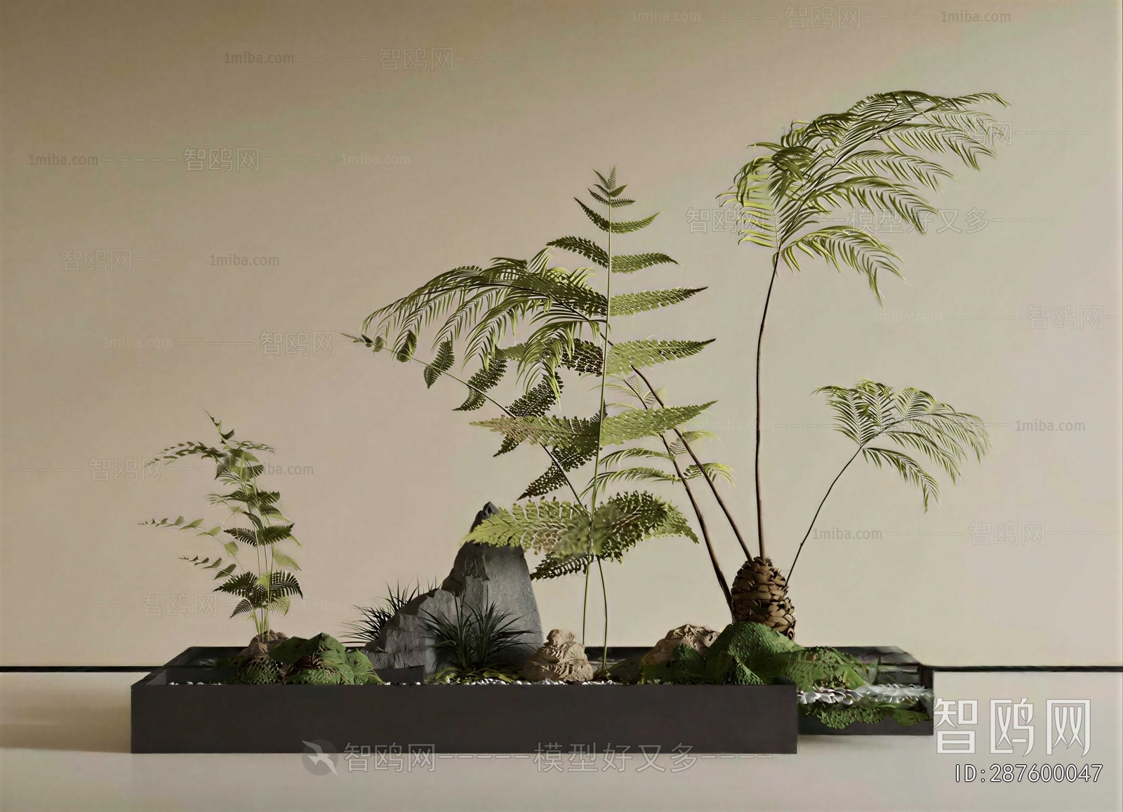 New Chinese Style Plant Landscaping