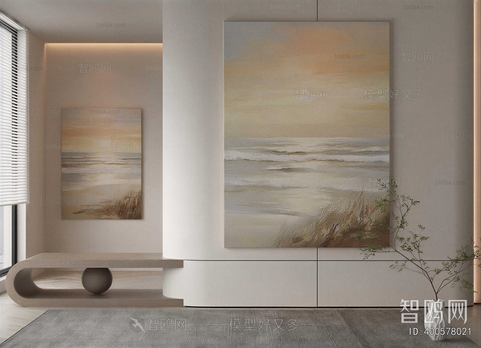 Wabi-sabi Style Painting