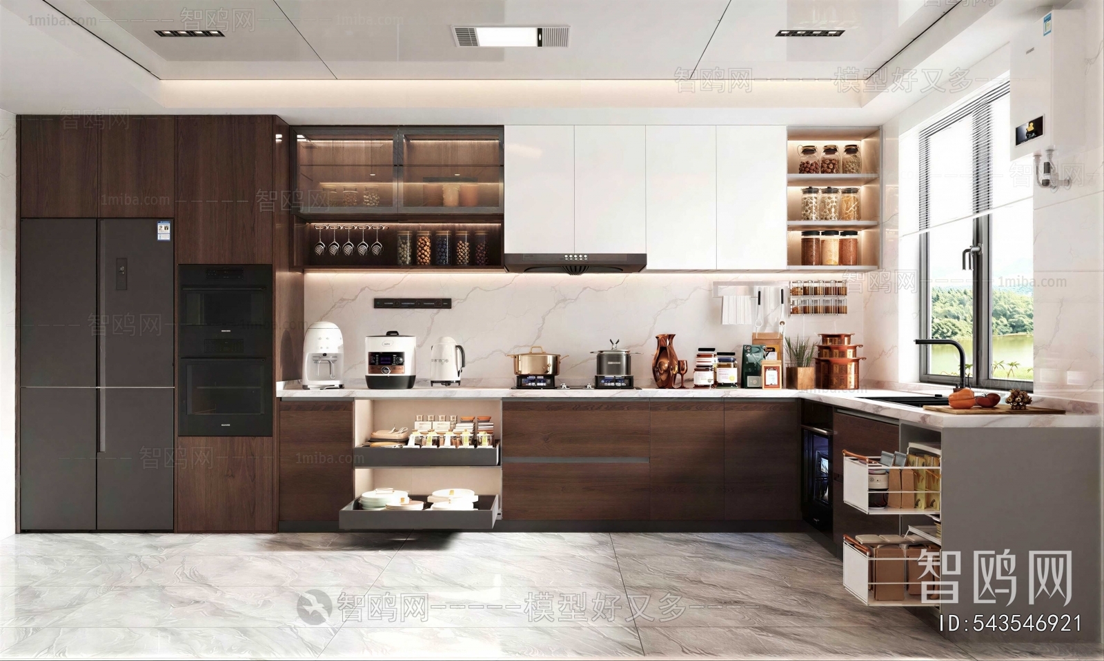Modern The Kitchen