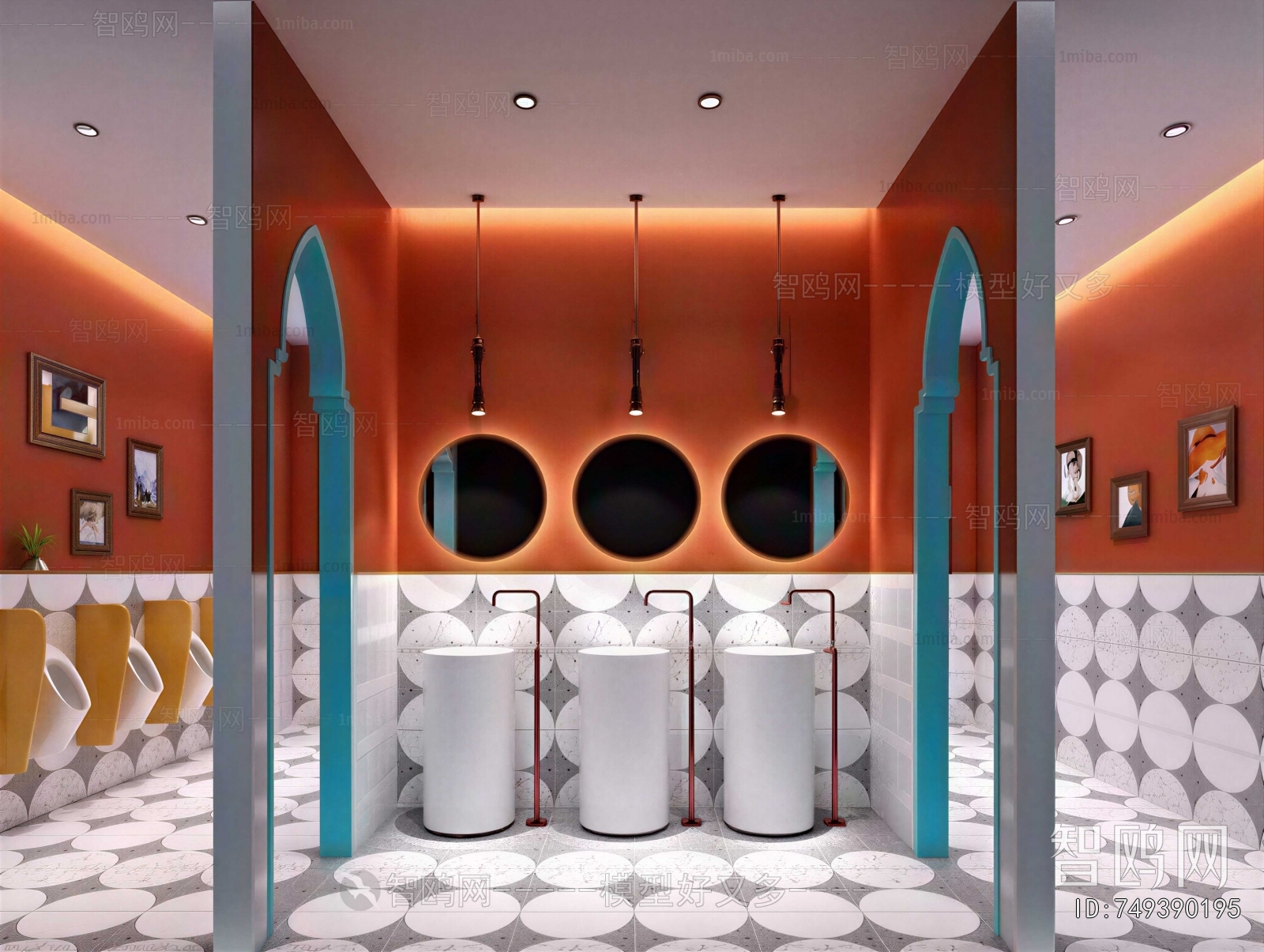 Modern Public Toilet