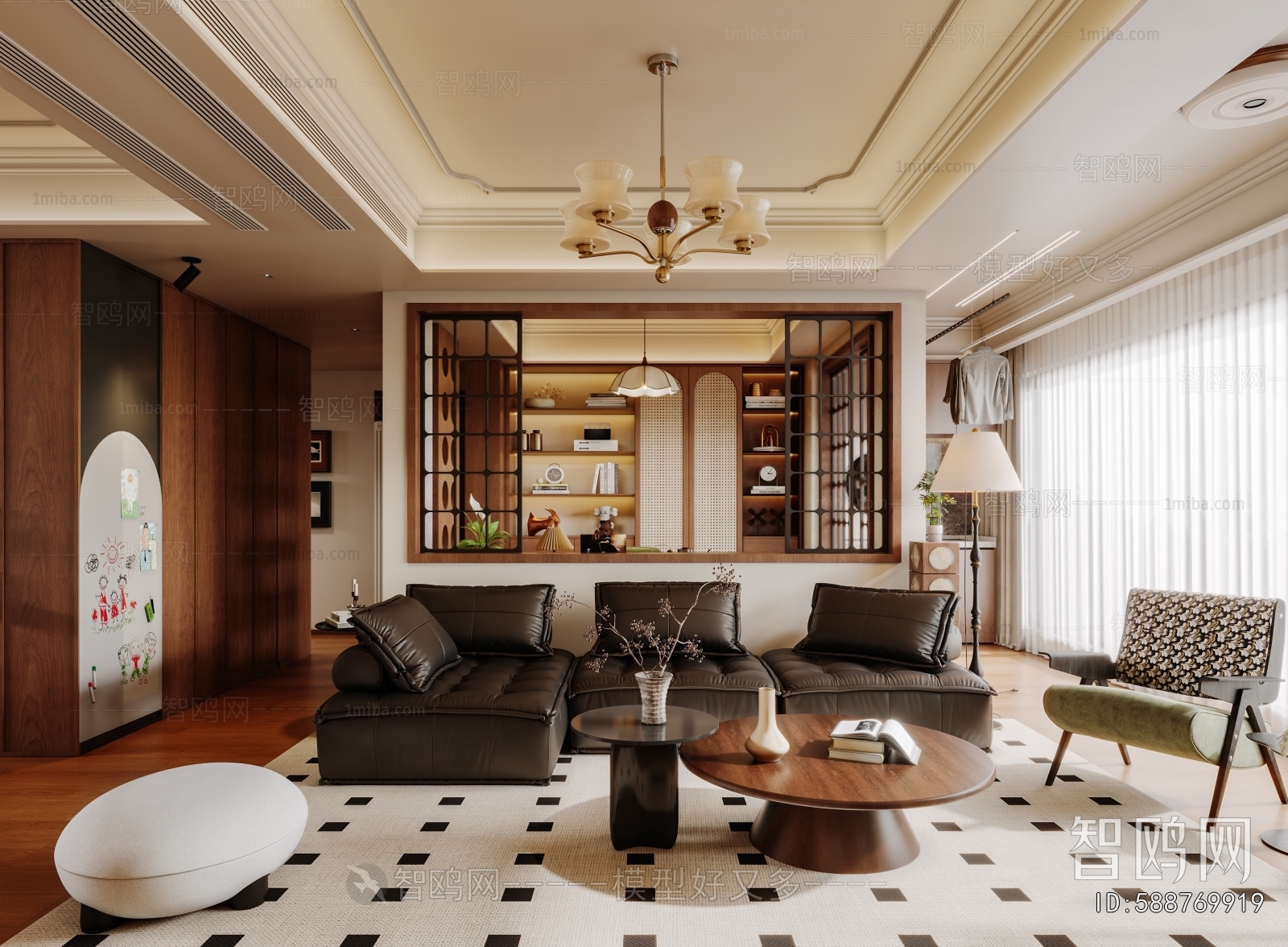 French Style A Living Room