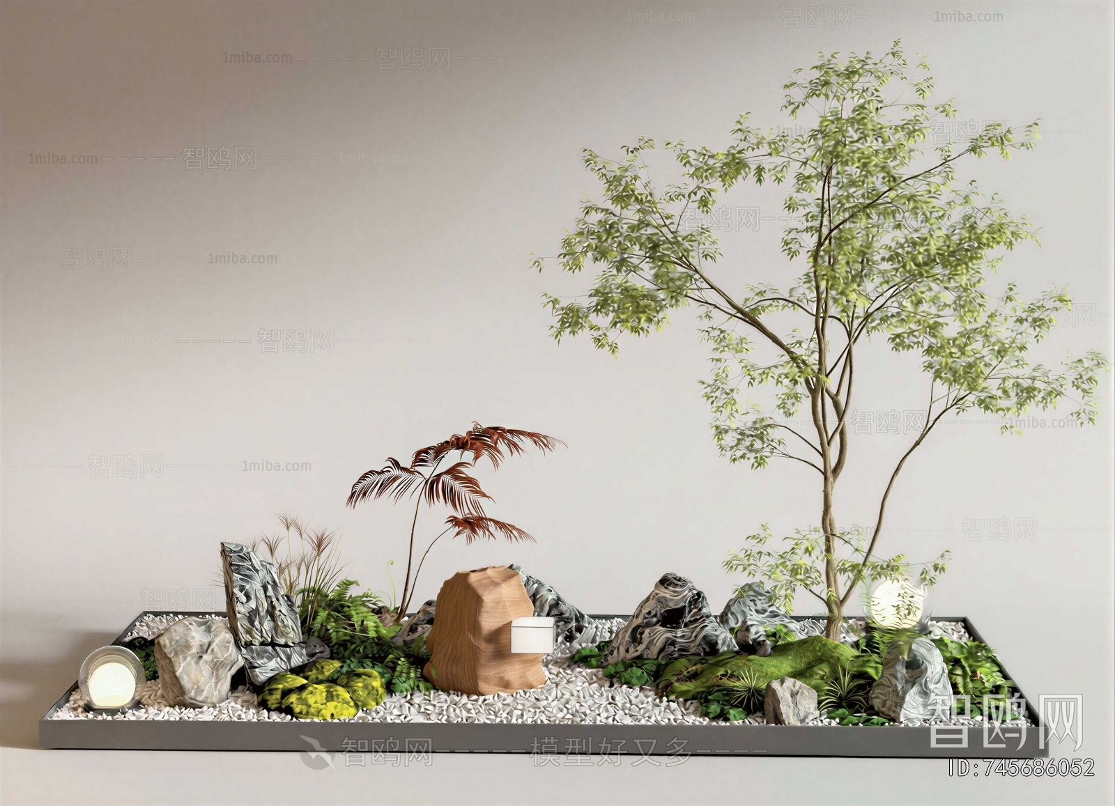 New Chinese Style Plant Landscaping