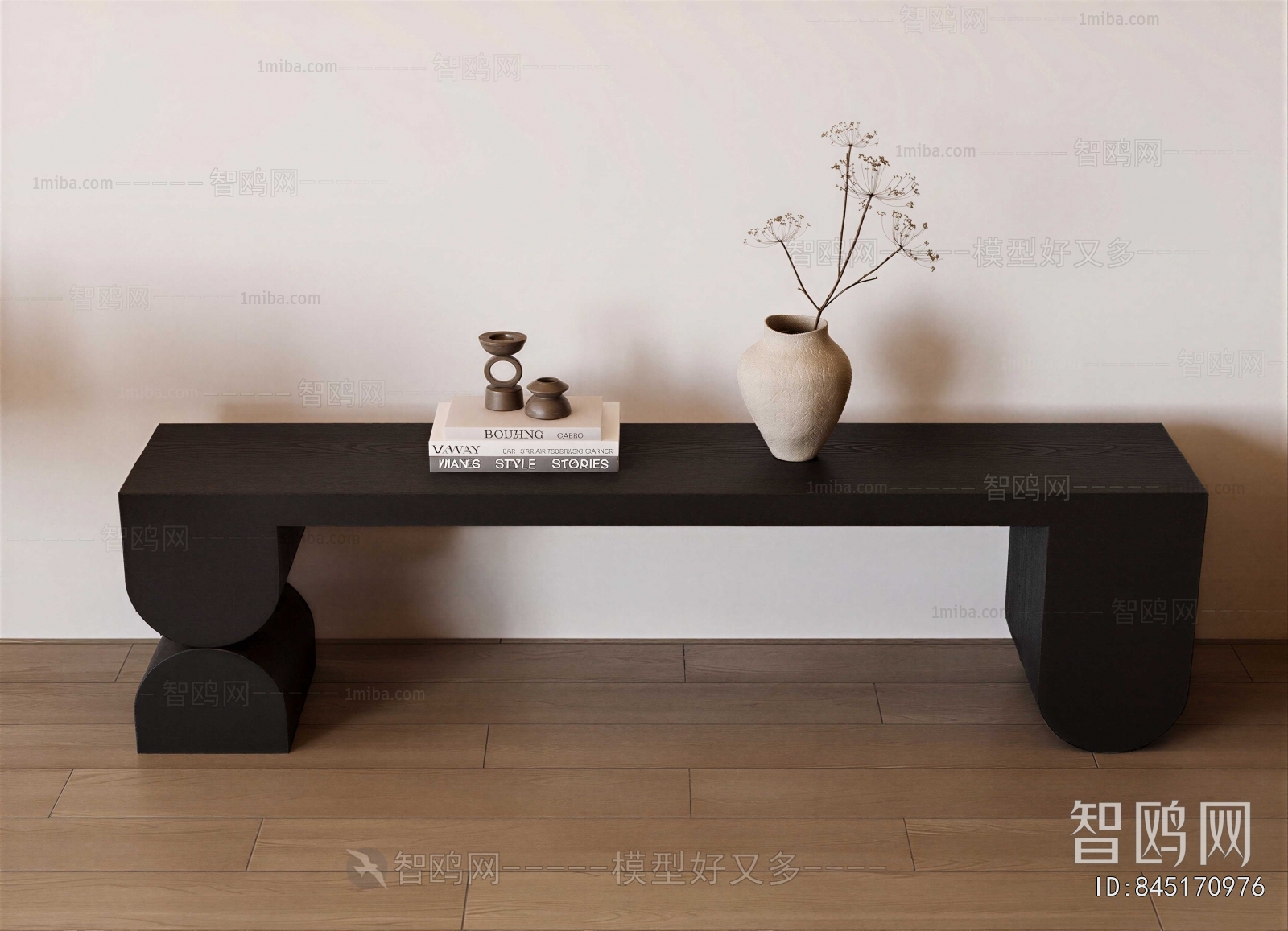 Wabi-sabi Style Stool For Changing Shoes