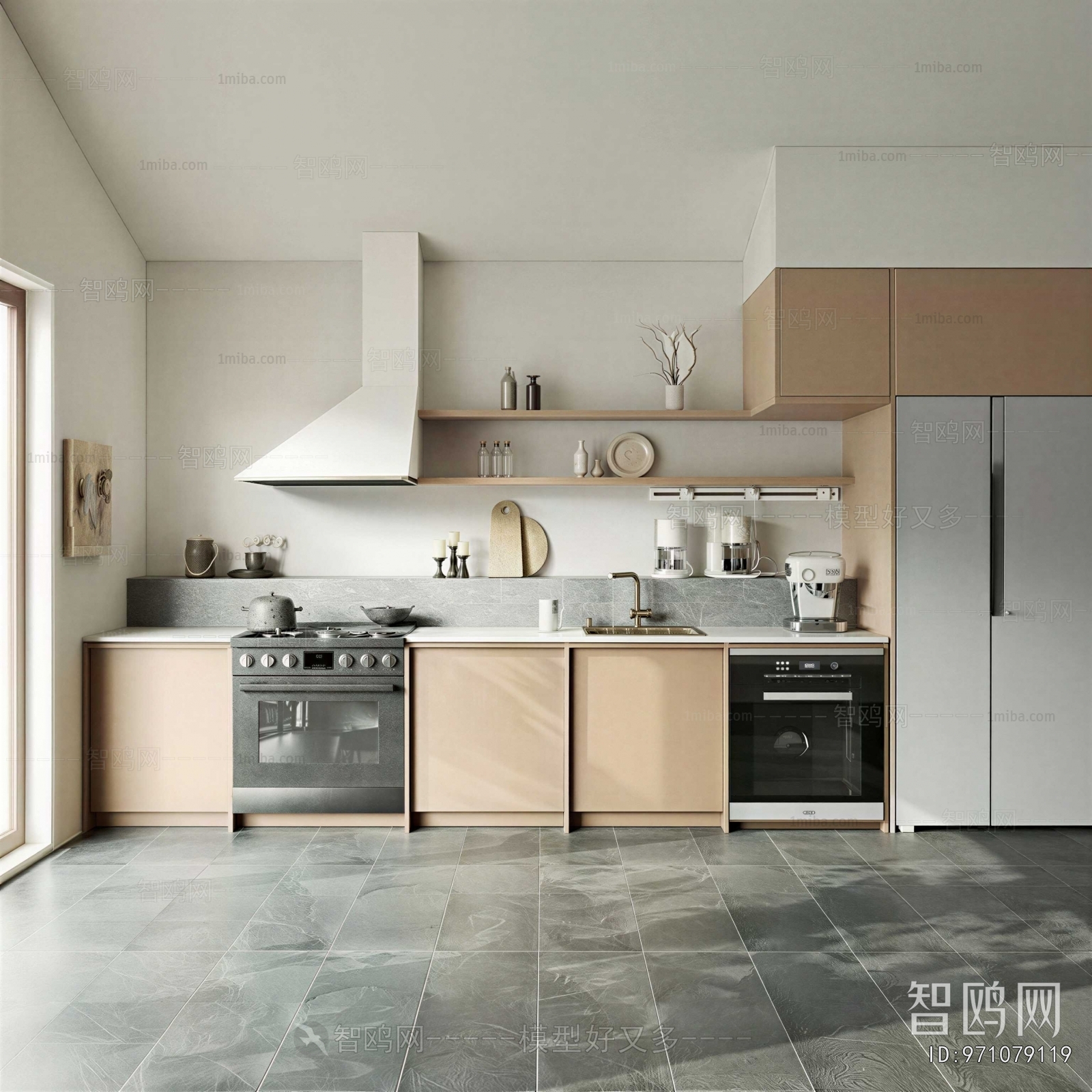 Modern The Kitchen