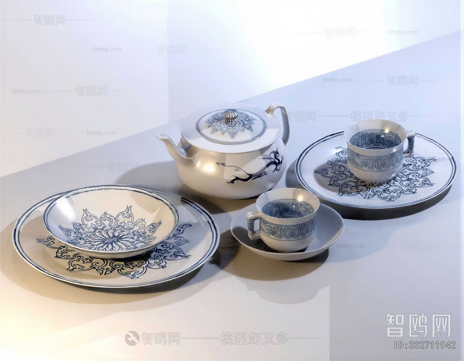New Chinese Style Tea Set