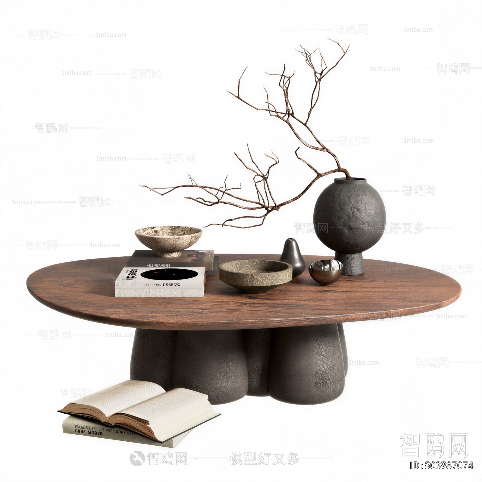 Wabi-sabi Style Coffee Table