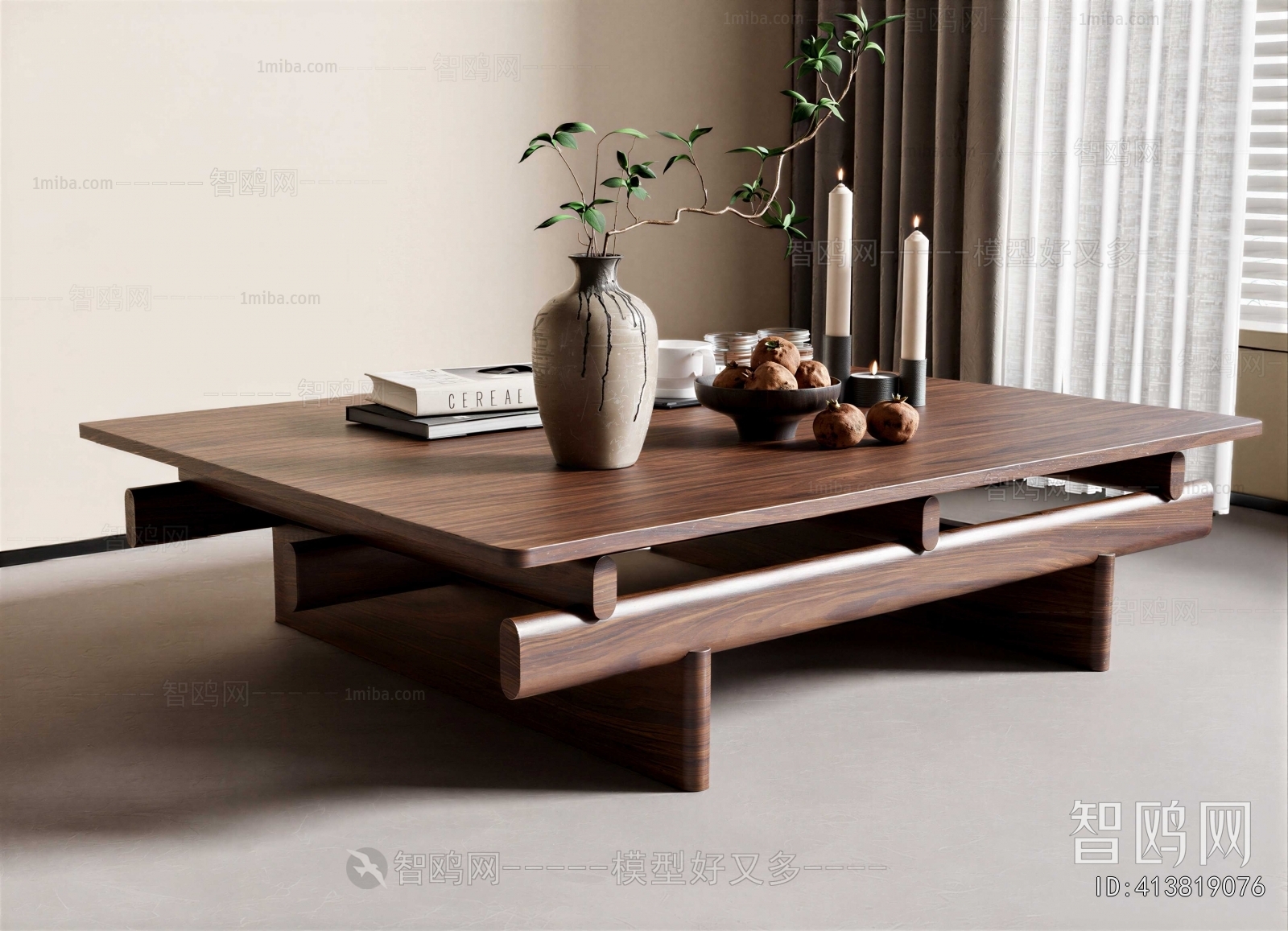 Wabi-sabi Style Coffee Table