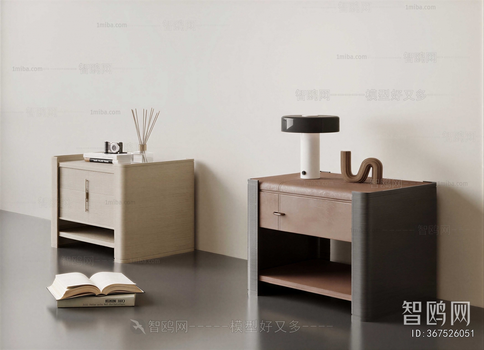 Modern Bedside Cupboard