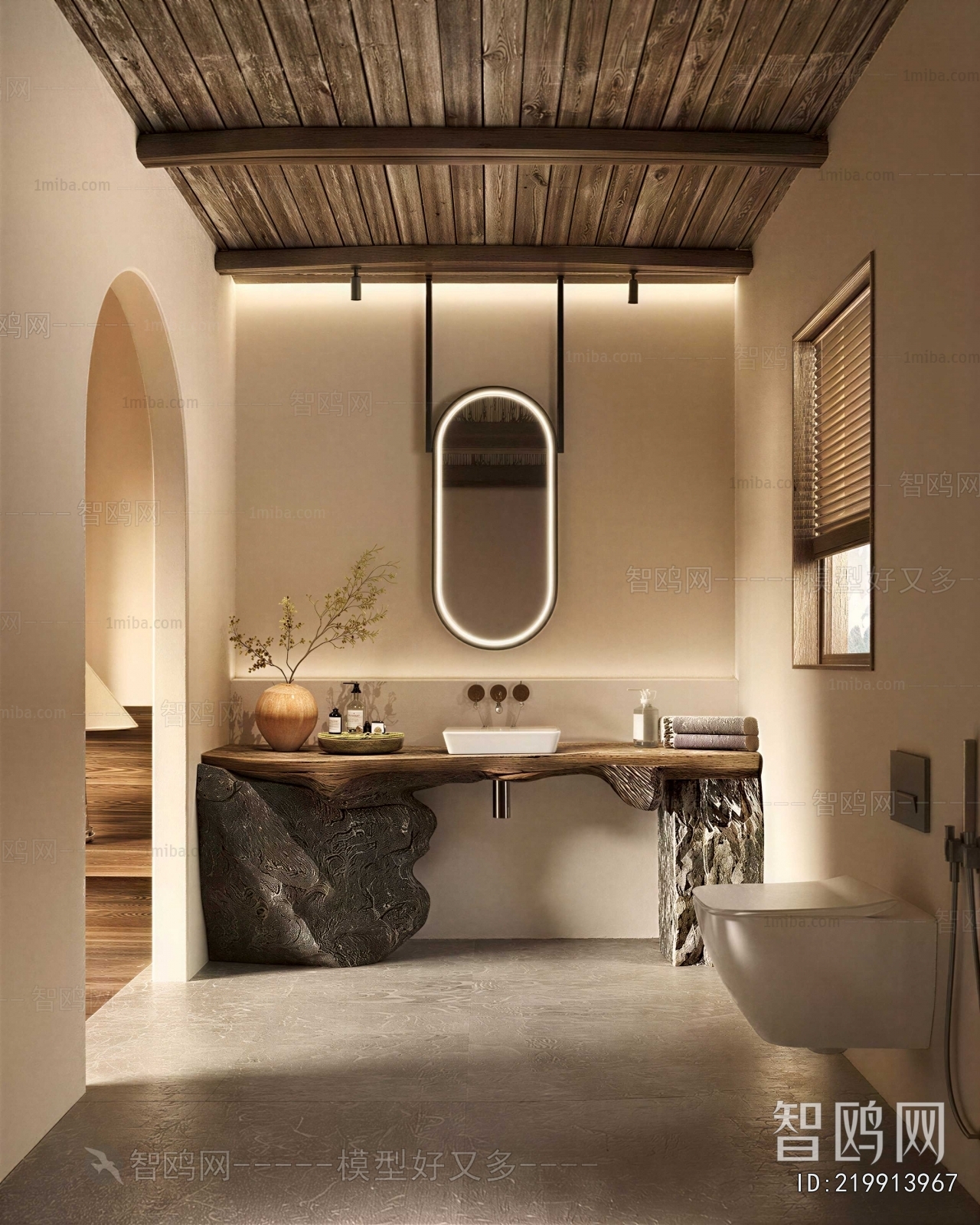 Wabi-sabi Style TOILET