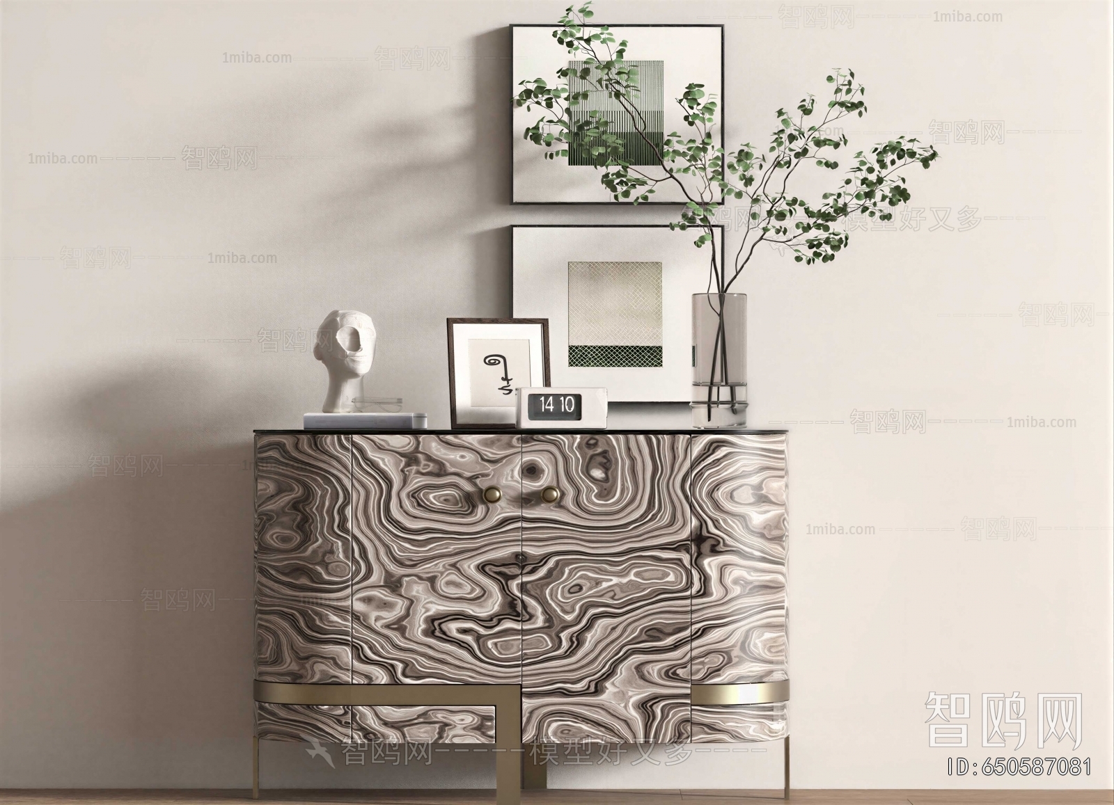 Modern Entrance Cabinet