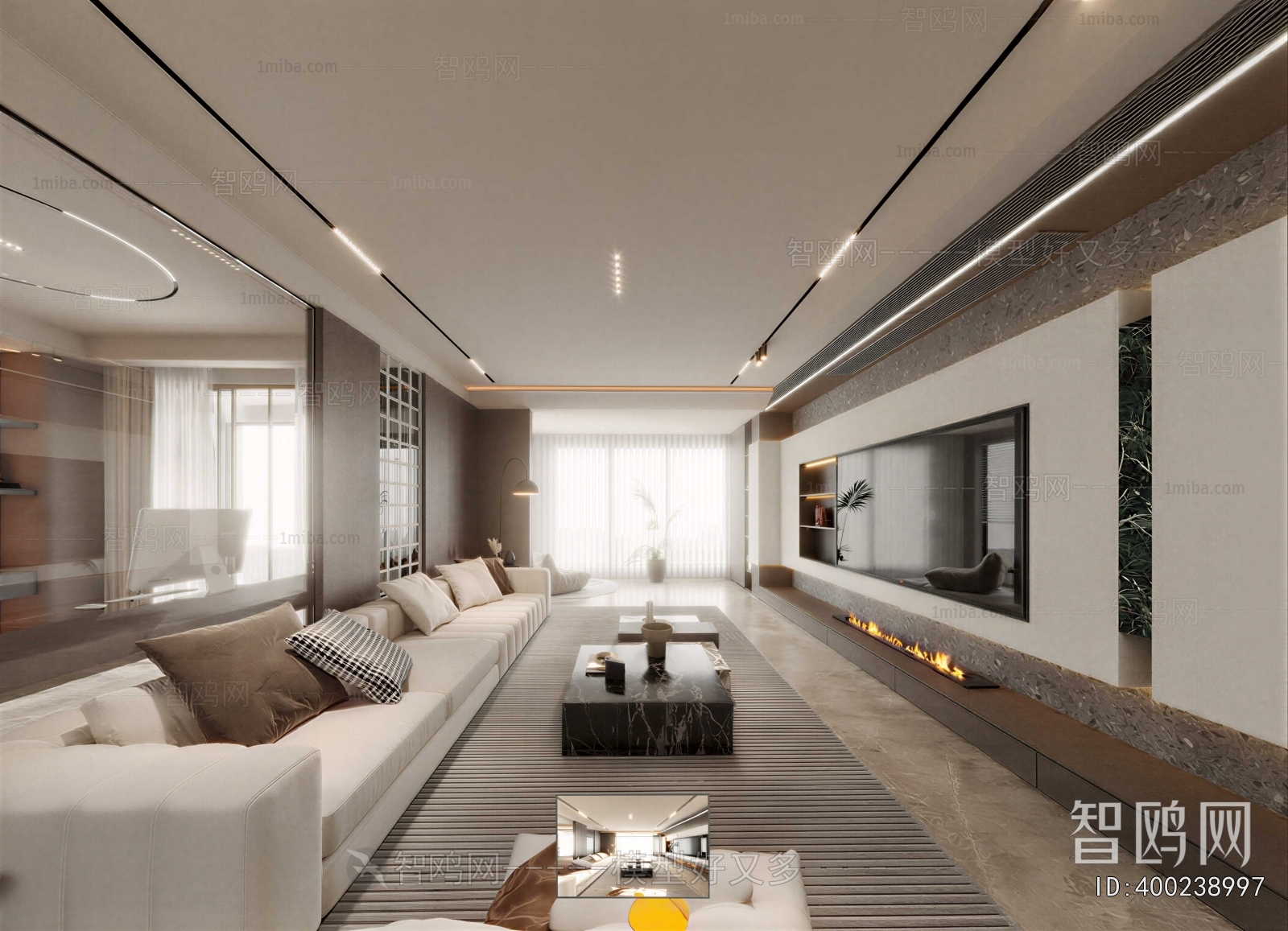 Modern A Living Room