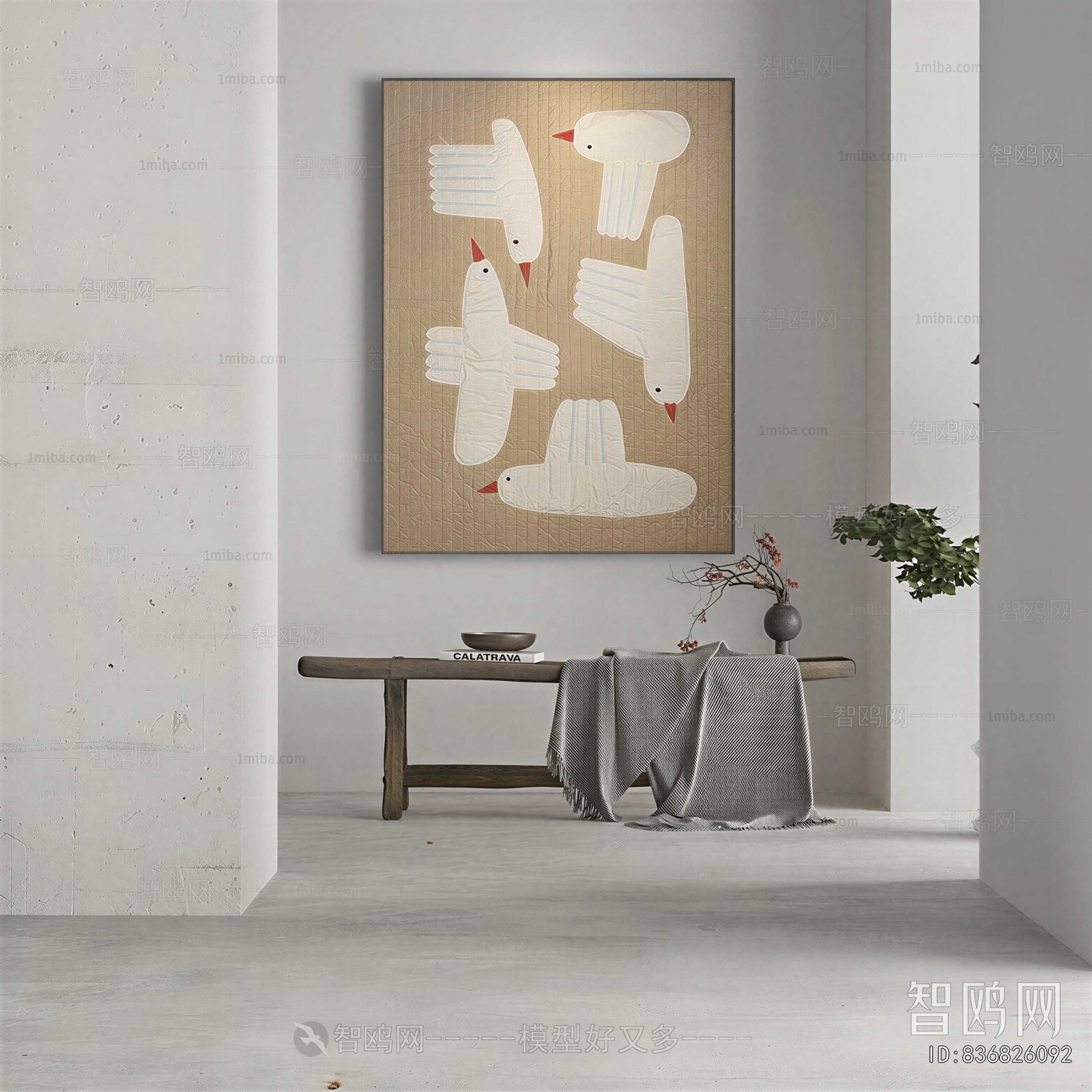 Wabi-sabi Style Console