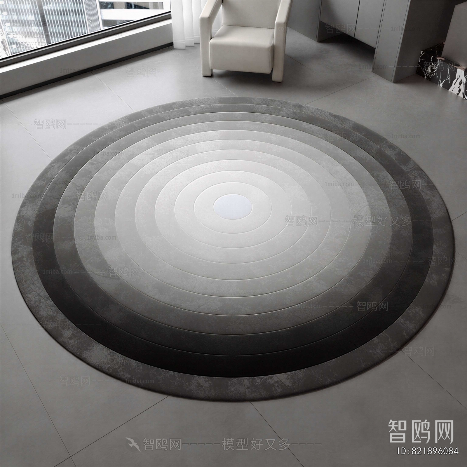 Modern Circular Carpet