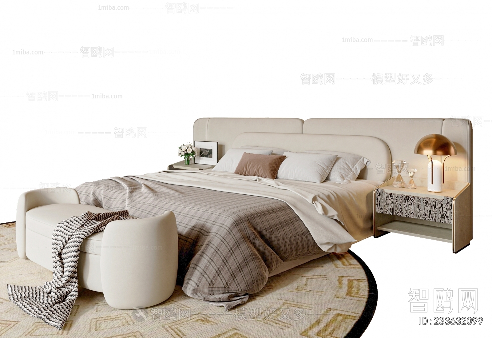 Modern Double Bed