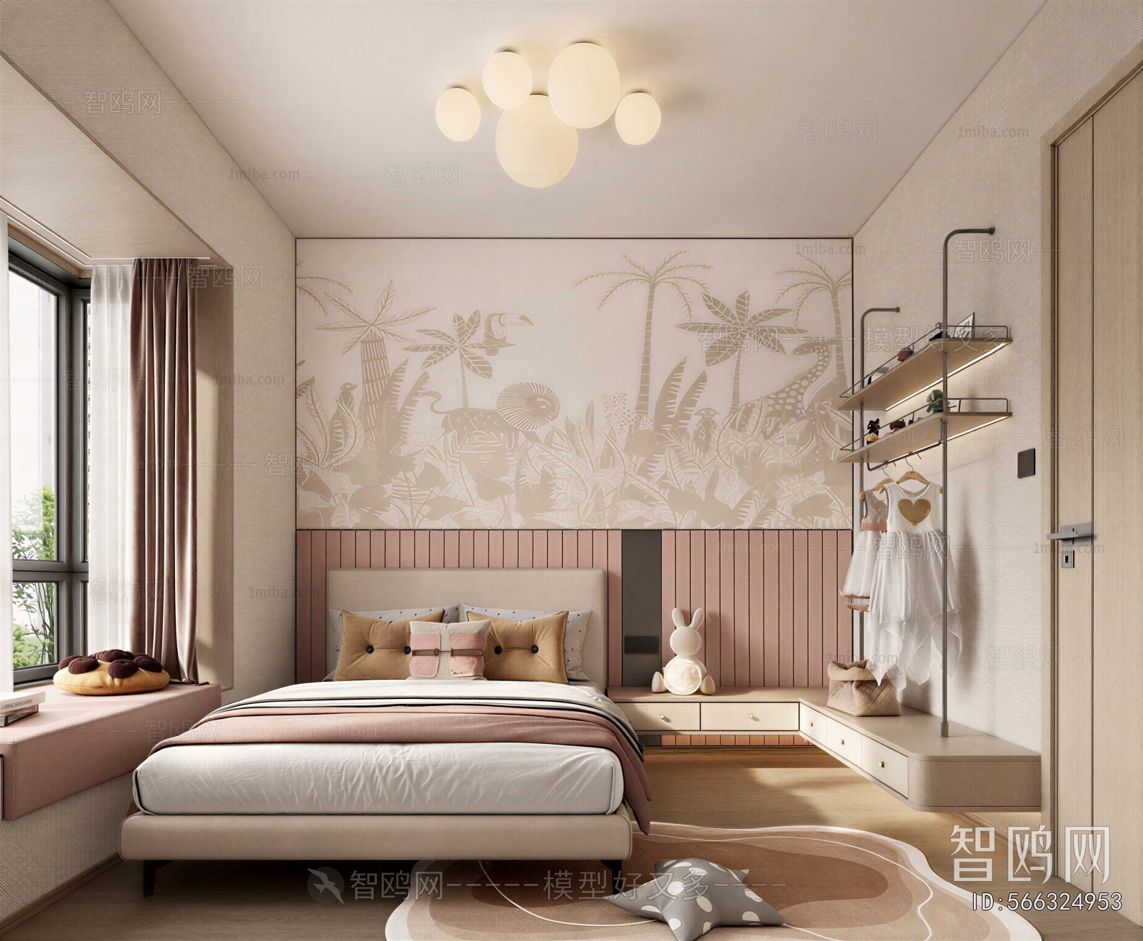 Modern Girl's Room Daughter's Room