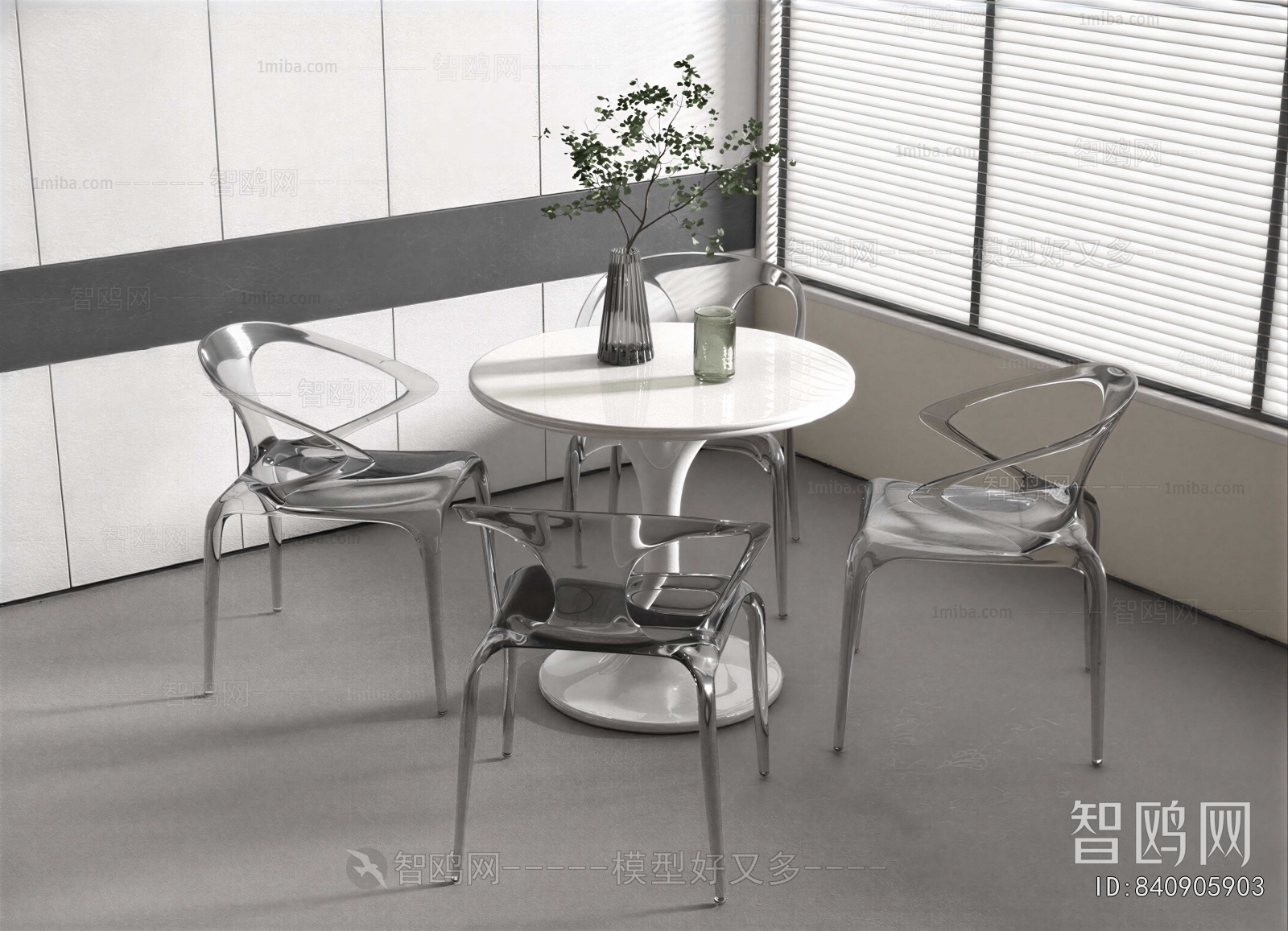 Modern Leisure Table And Chair