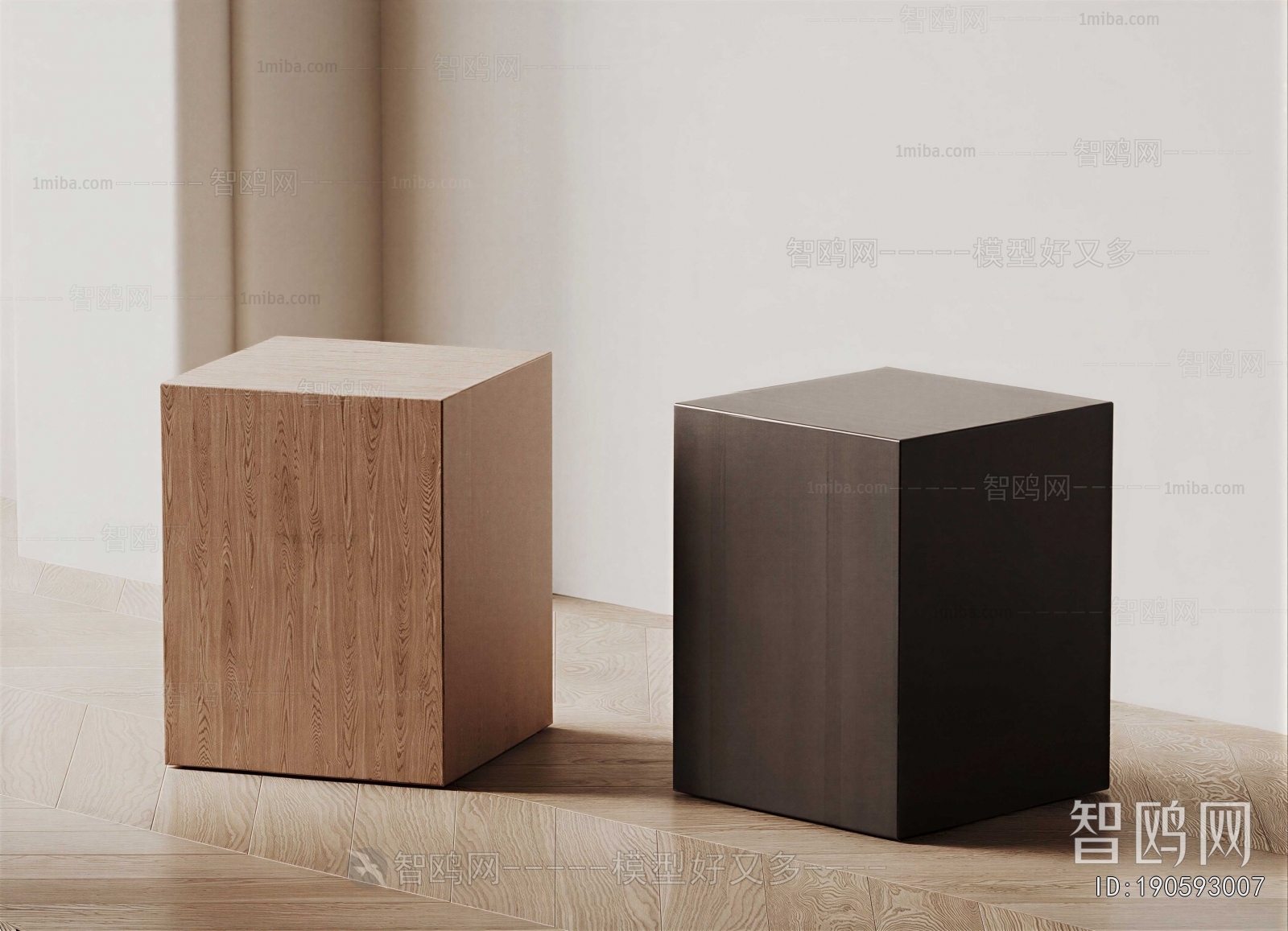 Wabi-sabi Style Stool