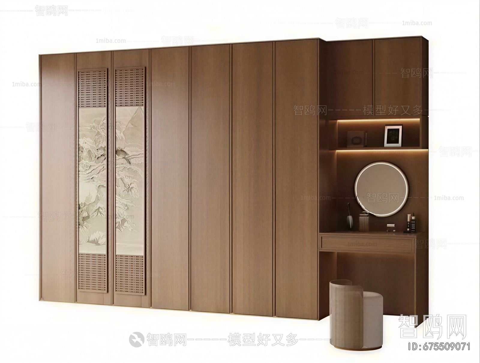 New Chinese Style The Wardrobe