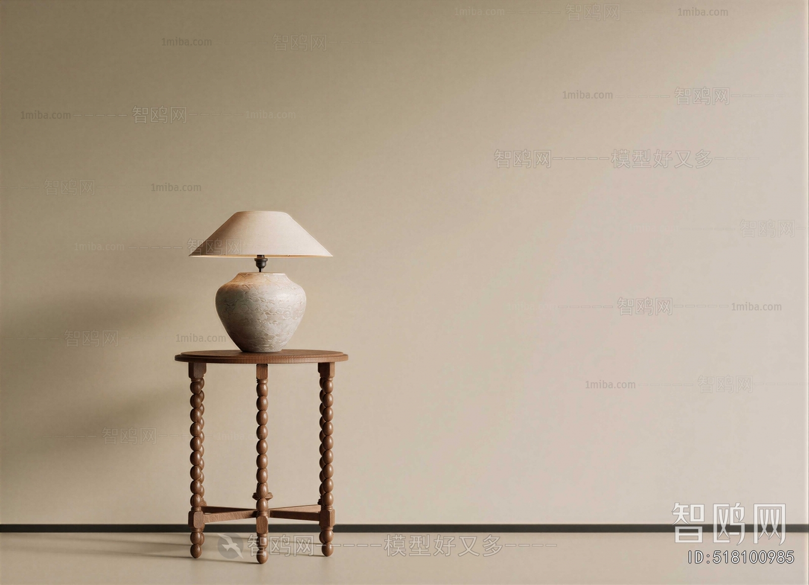 Wabi-sabi Style Table Lamp