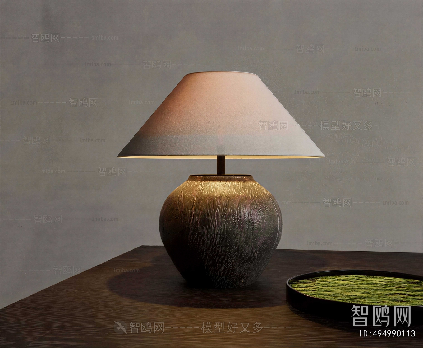 Wabi-sabi Style Table Lamp