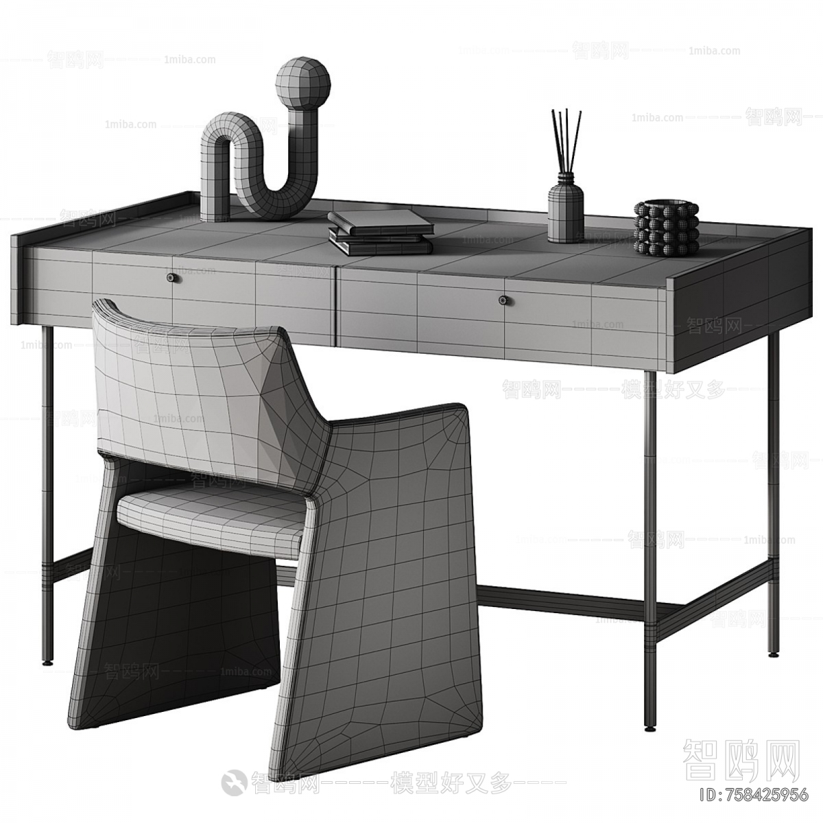 Modern Computer Desk And Chair