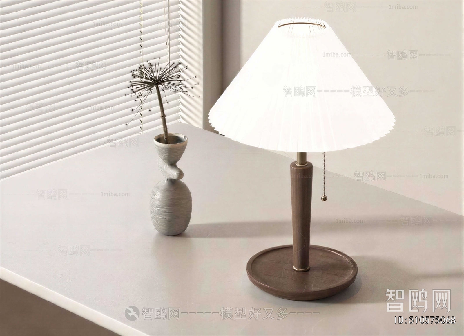 Wabi-sabi Style Table Lamp