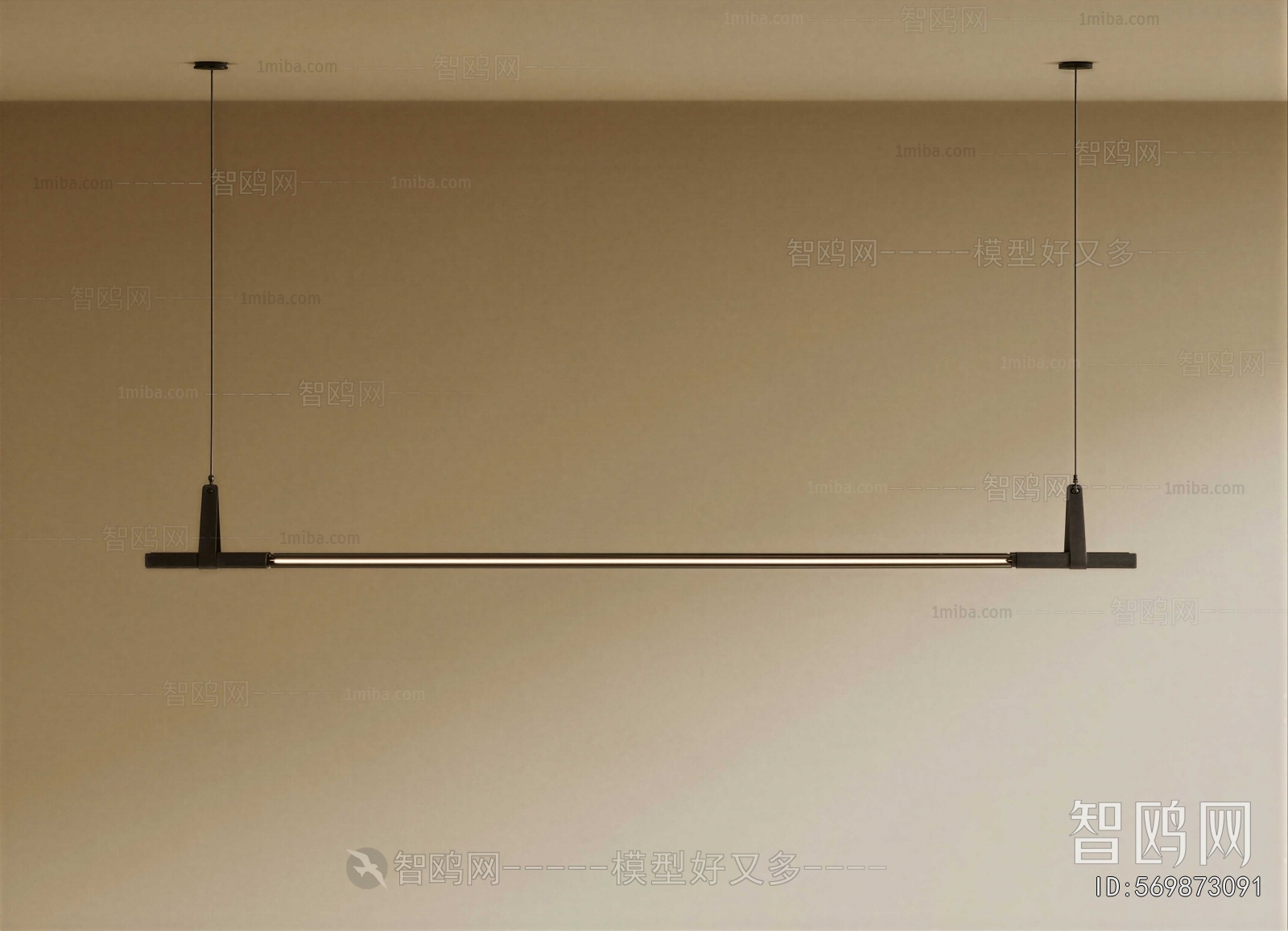 Modern Long Chandelier